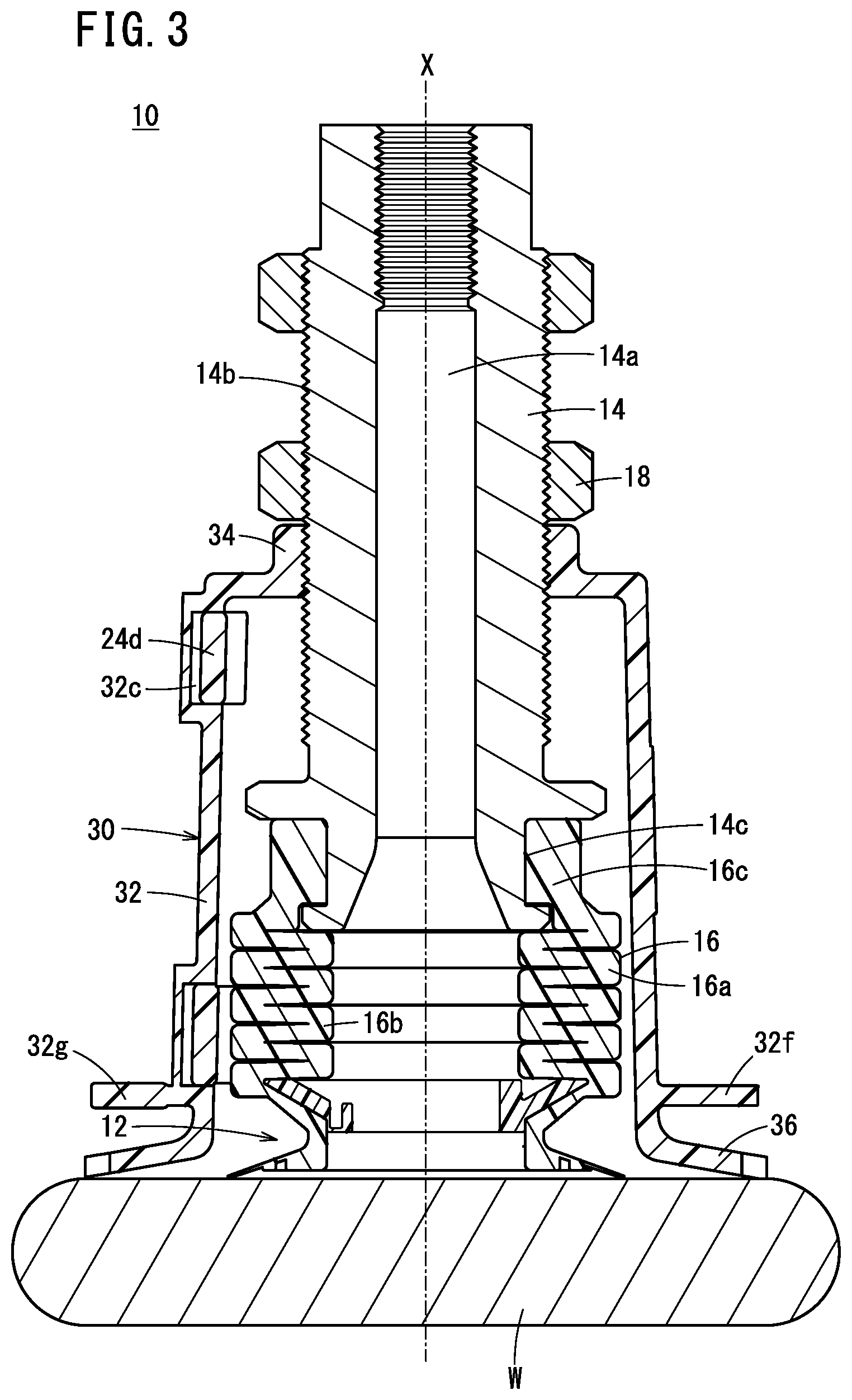 Patent US12508724 Figure 3 – Vacuum pad swing prevention mechanism