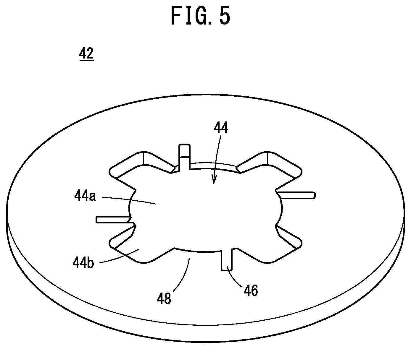 Patent US12508724 Figure 5 – Vacuum pad swing prevention mechanism