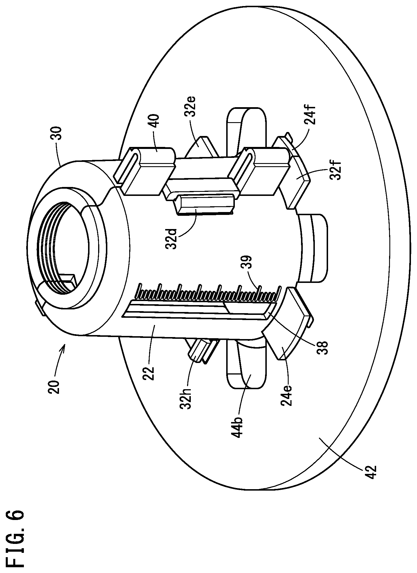 Patent US12508724 Figure 6 – Vacuum pad swing prevention mechanism