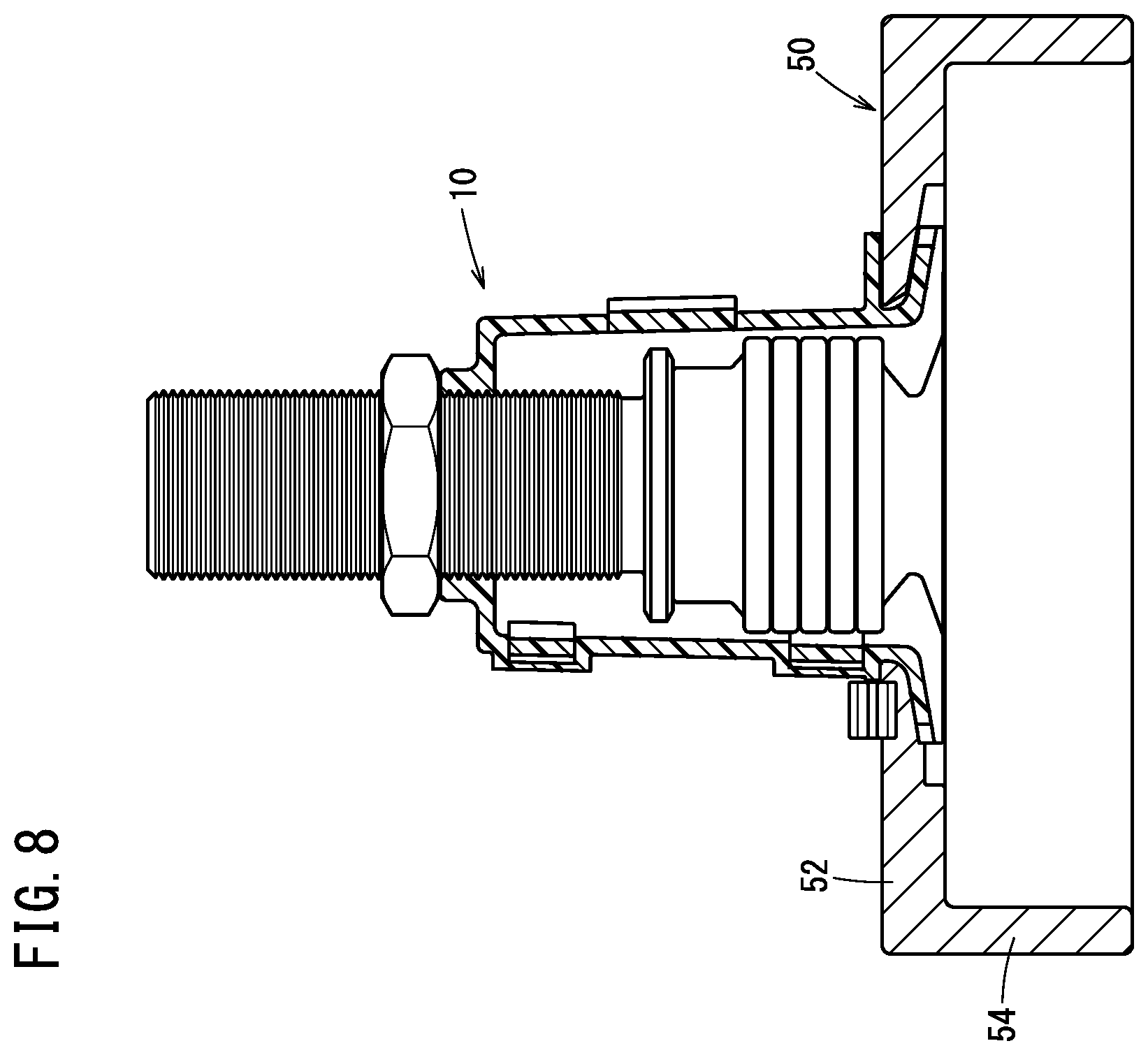 Patent US12508724 Figure 8 – Vacuum pad swing prevention mechanism