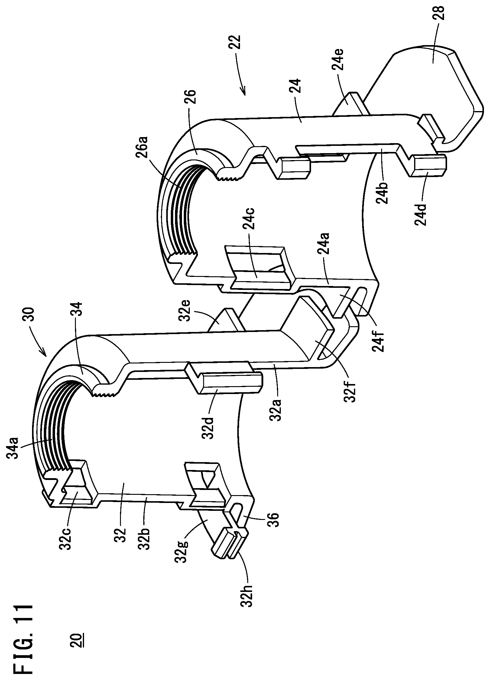 Patent US12508724 Figure 11 – Vacuum pad swing prevention mechanism