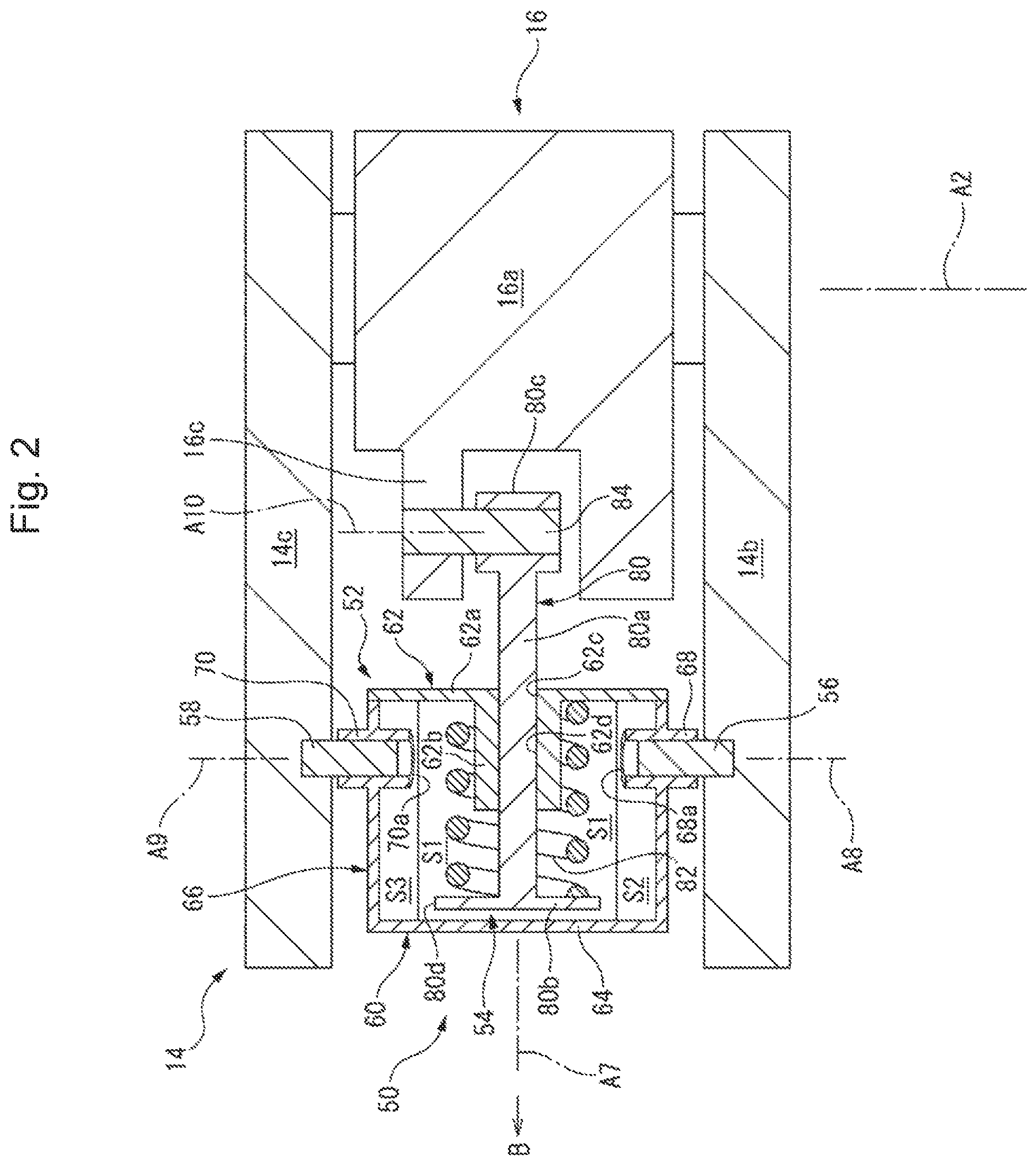 Patent US12508725 Figure 2 – Balancer unit for balancing rotary element of machine, and machine