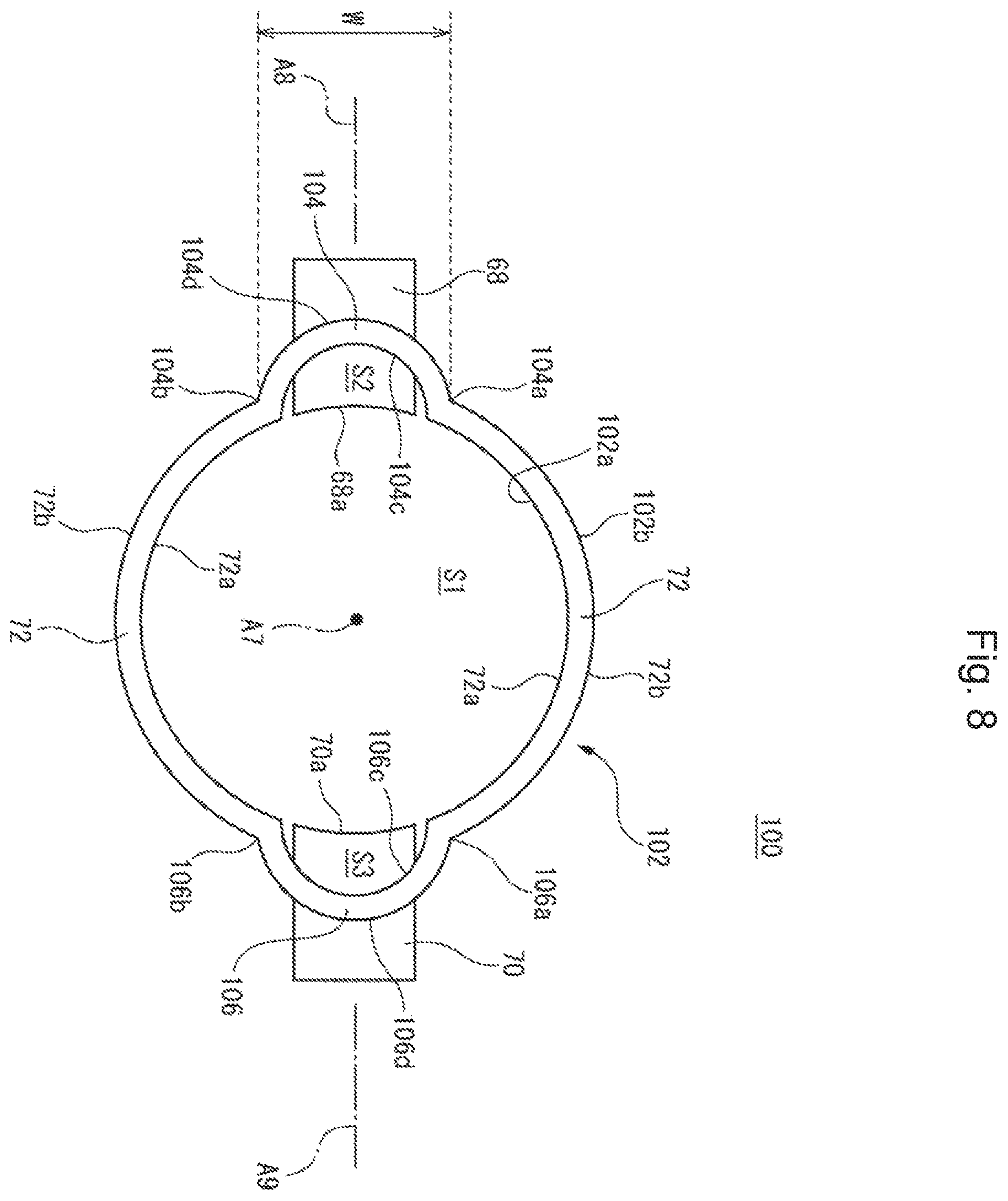 Patent US12508725 Figure 8 – Balancer unit for balancing rotary element of machine, and machine