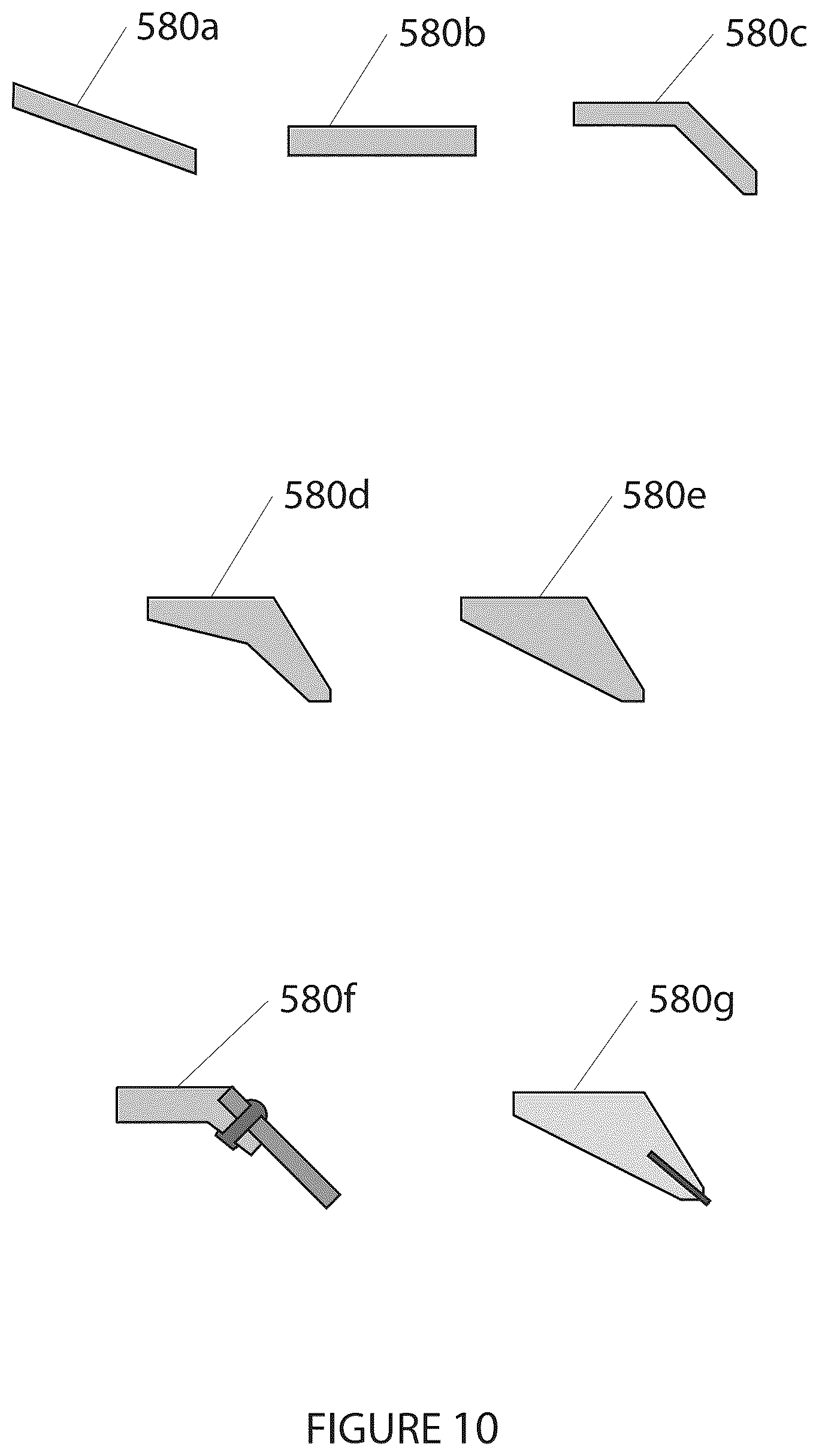 Patent US12508728 Figure 9 – Knife and cutting guide for cutting fibrous or thick sheet materials