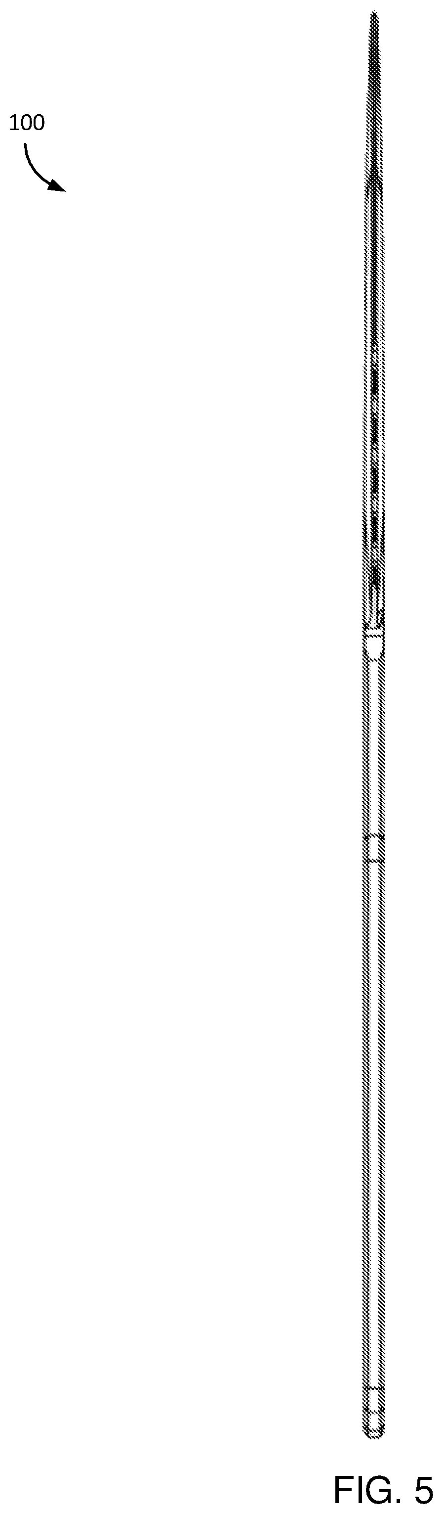 Patent US12508729 Figure 5 – Hunting knife with serrated blade