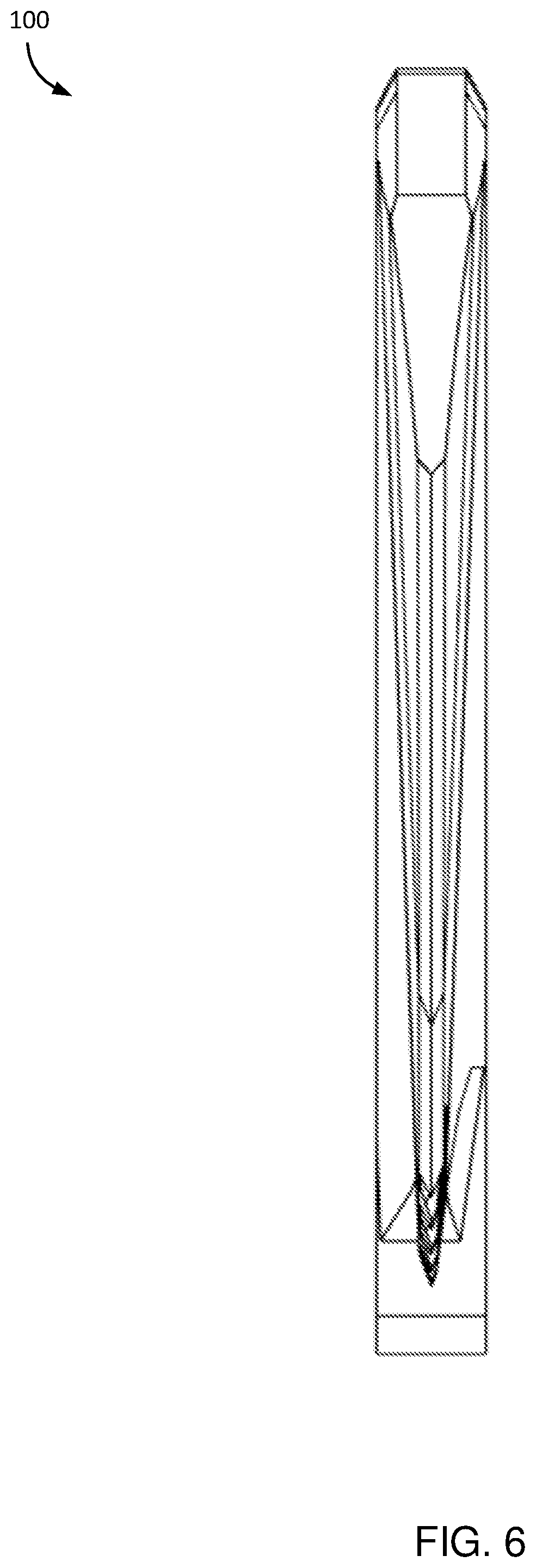 Patent US12508729 Figure 6 – Hunting knife with serrated blade