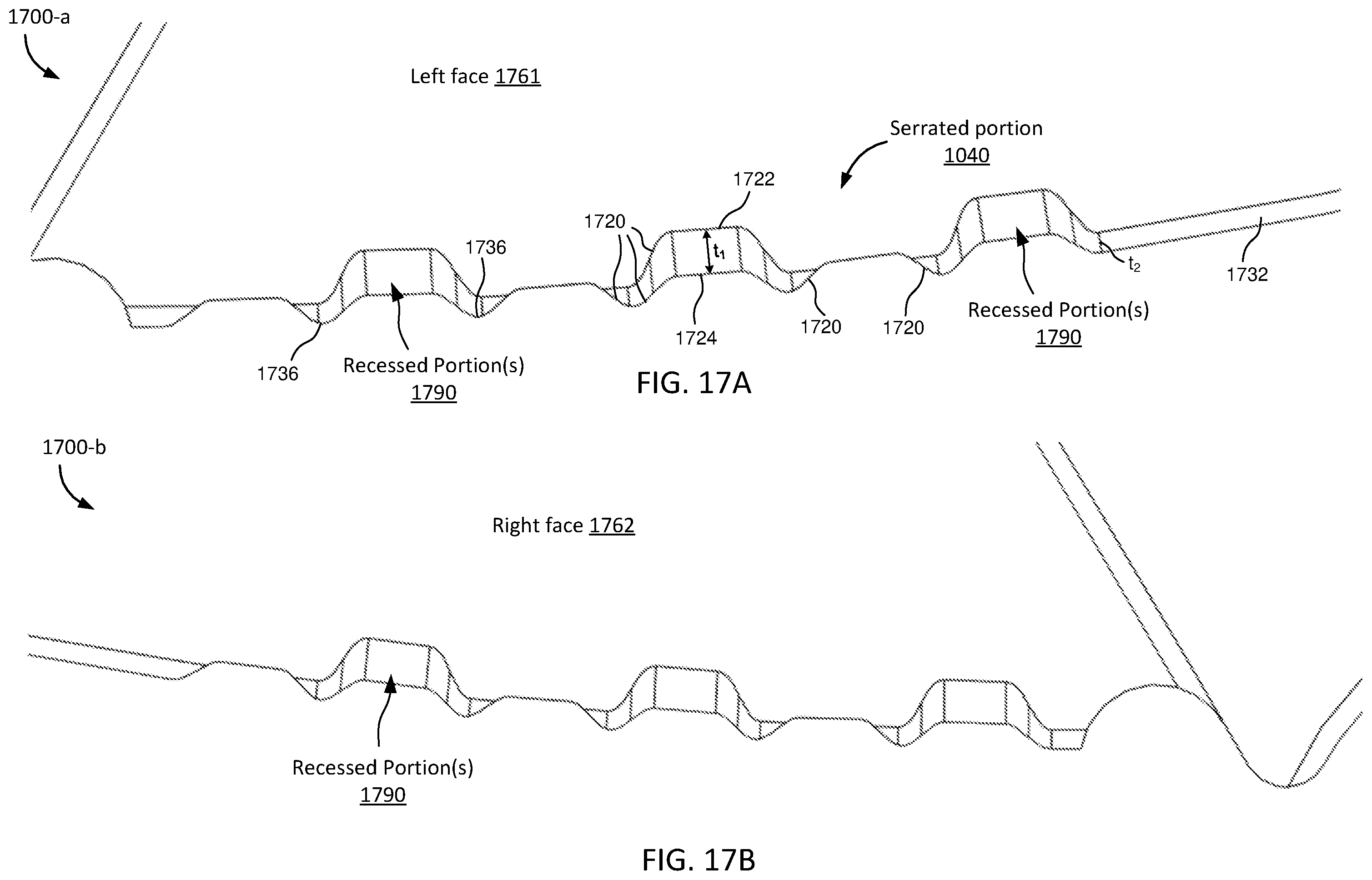 Patent US12508729 Figure 17 – Hunting knife with serrated blade