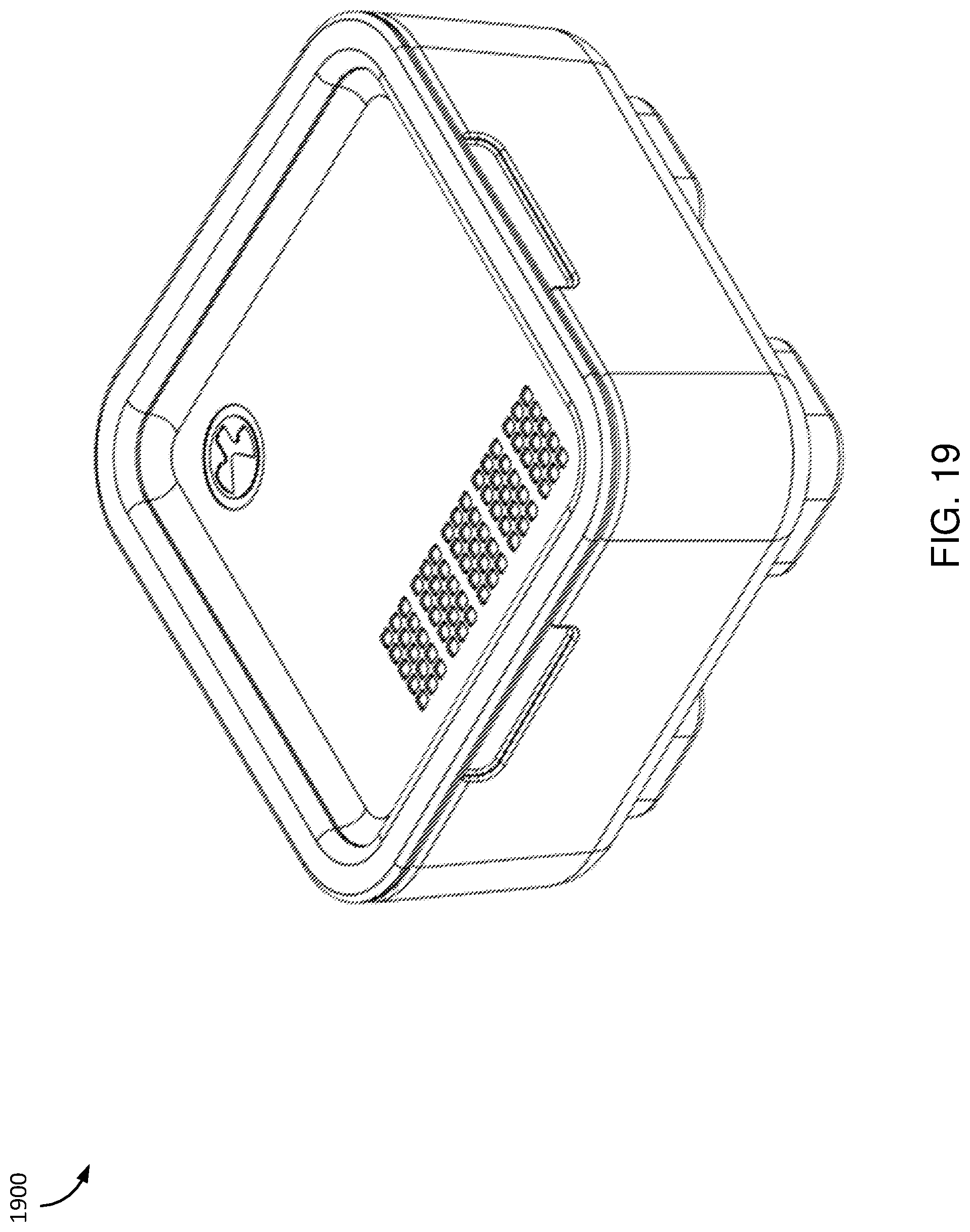 Patent US12508729 Figure 19 – Hunting knife with serrated blade