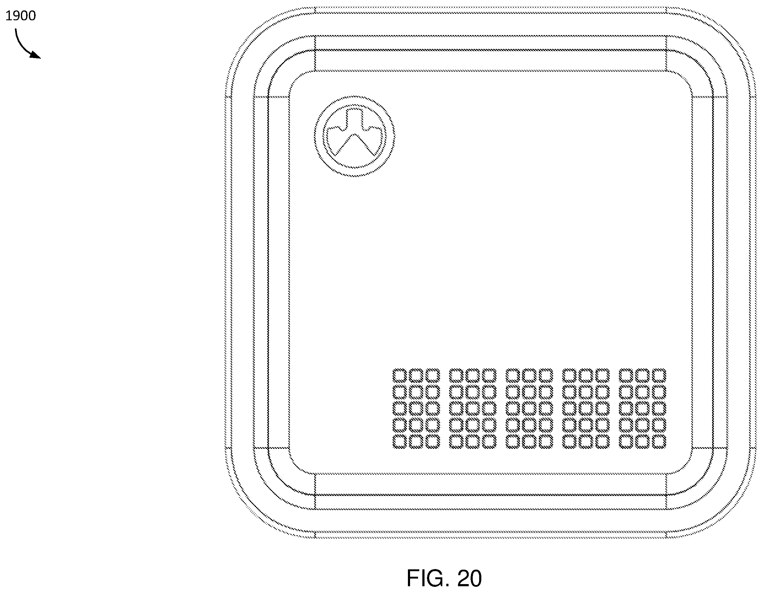 Patent US12508729 Figure 20 – Hunting knife with serrated blade