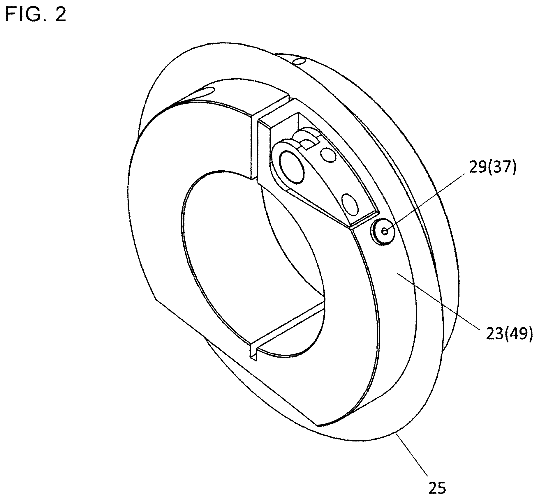 Patent US12508731 Figure 2 – Unit for cutting apparatus and cutting apparatus