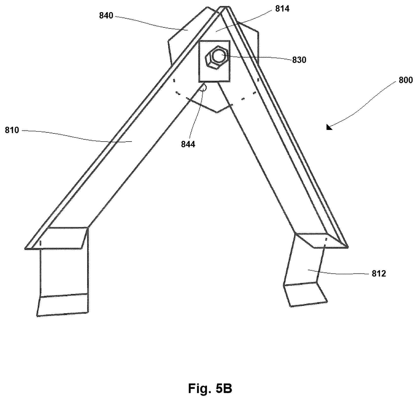 Patent US12508733 Figure 7 – Retaining device for securing wood to a saw mill