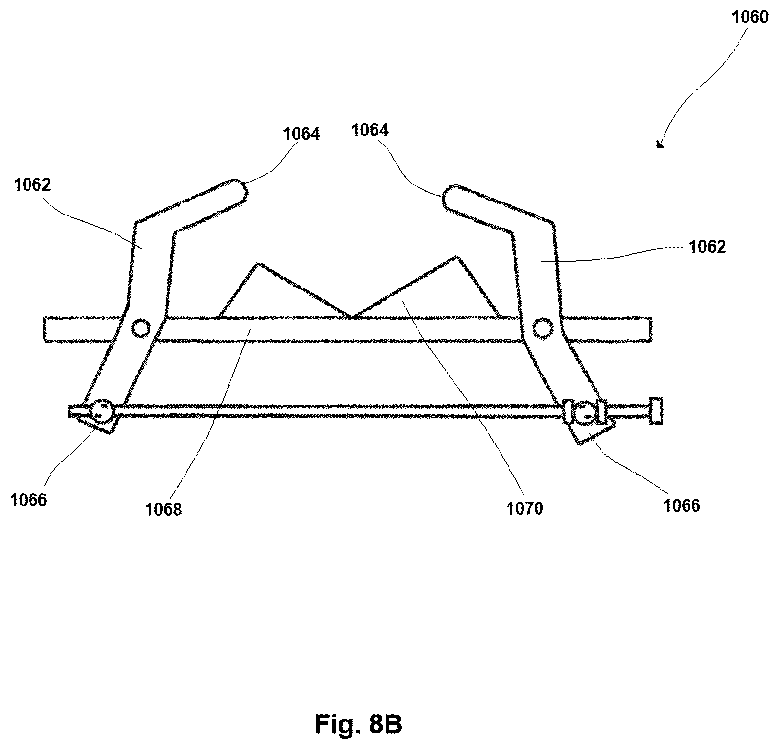 Patent US12508733 Figure 12 – Retaining device for securing wood to a saw mill