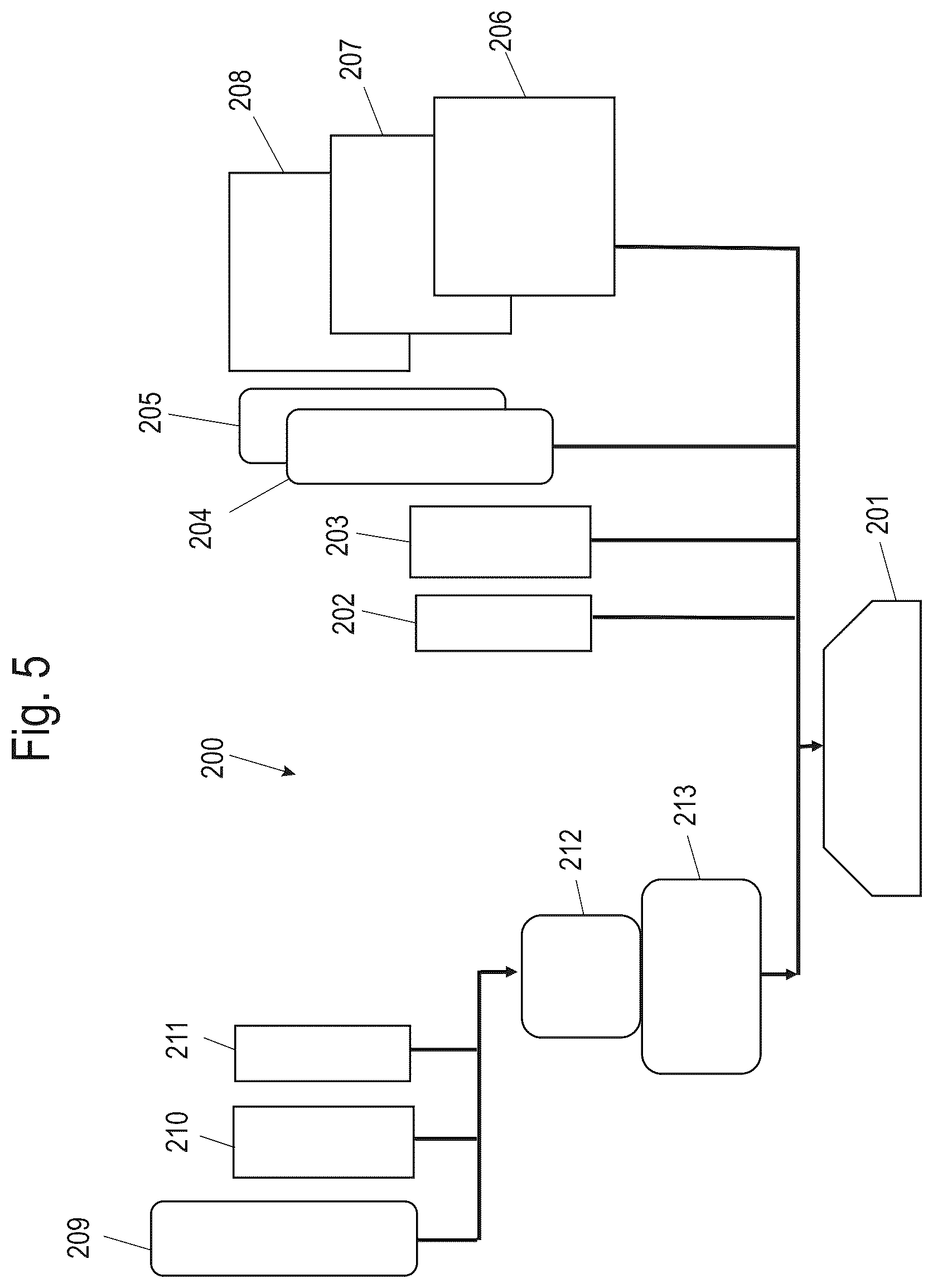 Patent US12508739 Figure 5 – Device and method for producing a concrete, in particular a high early strength concrete
