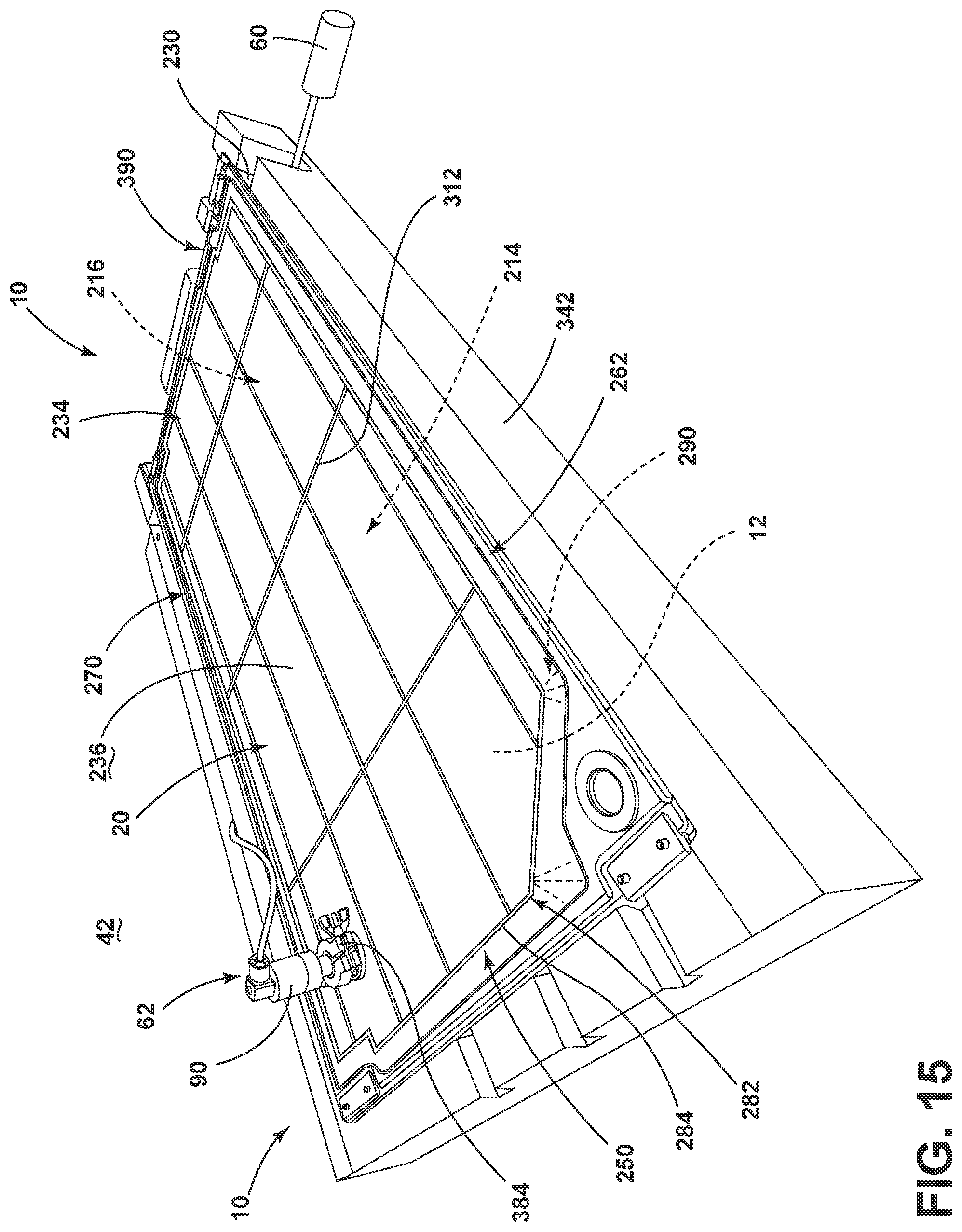 Patent US12508751 Figure 13 – Insulation compaction device and method for forming an insulated structure for an appliance