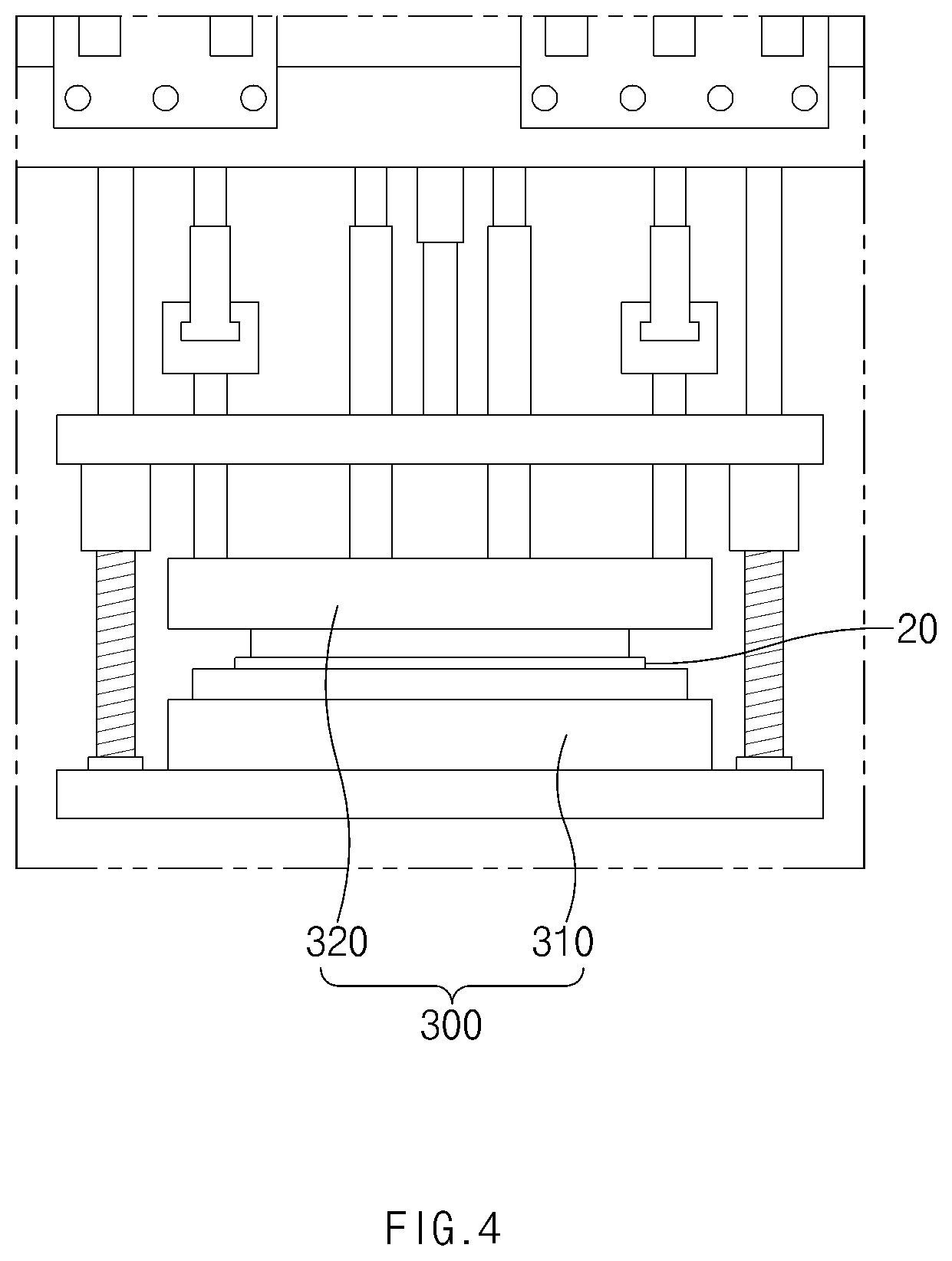 Patent US12508752 Figure 4 – Apparatus for molding pouch