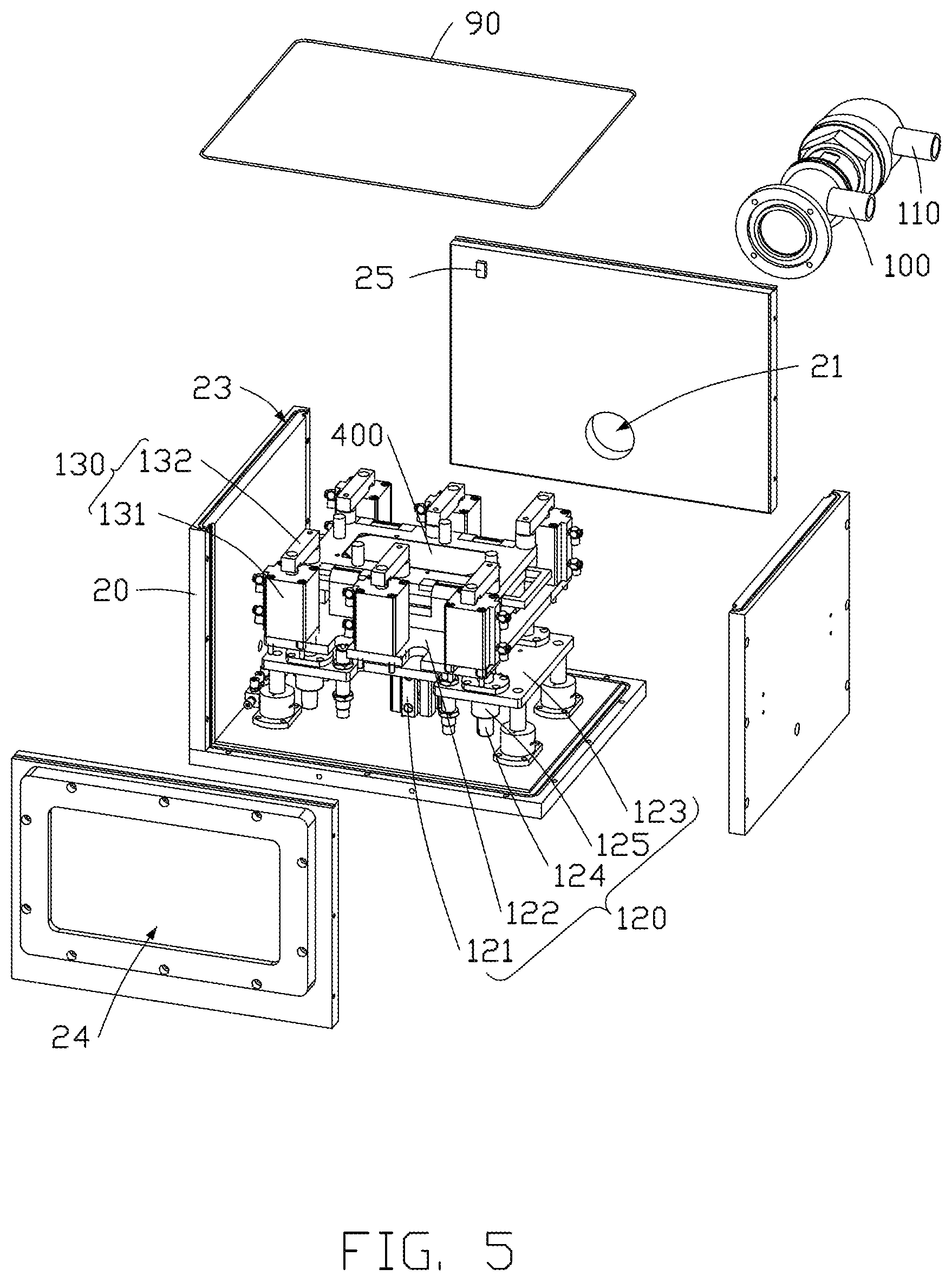 Patent US12508753 Figure 5 – Liquid introduction apparatus, adhesive dispensing apparatus and liquid introduction method