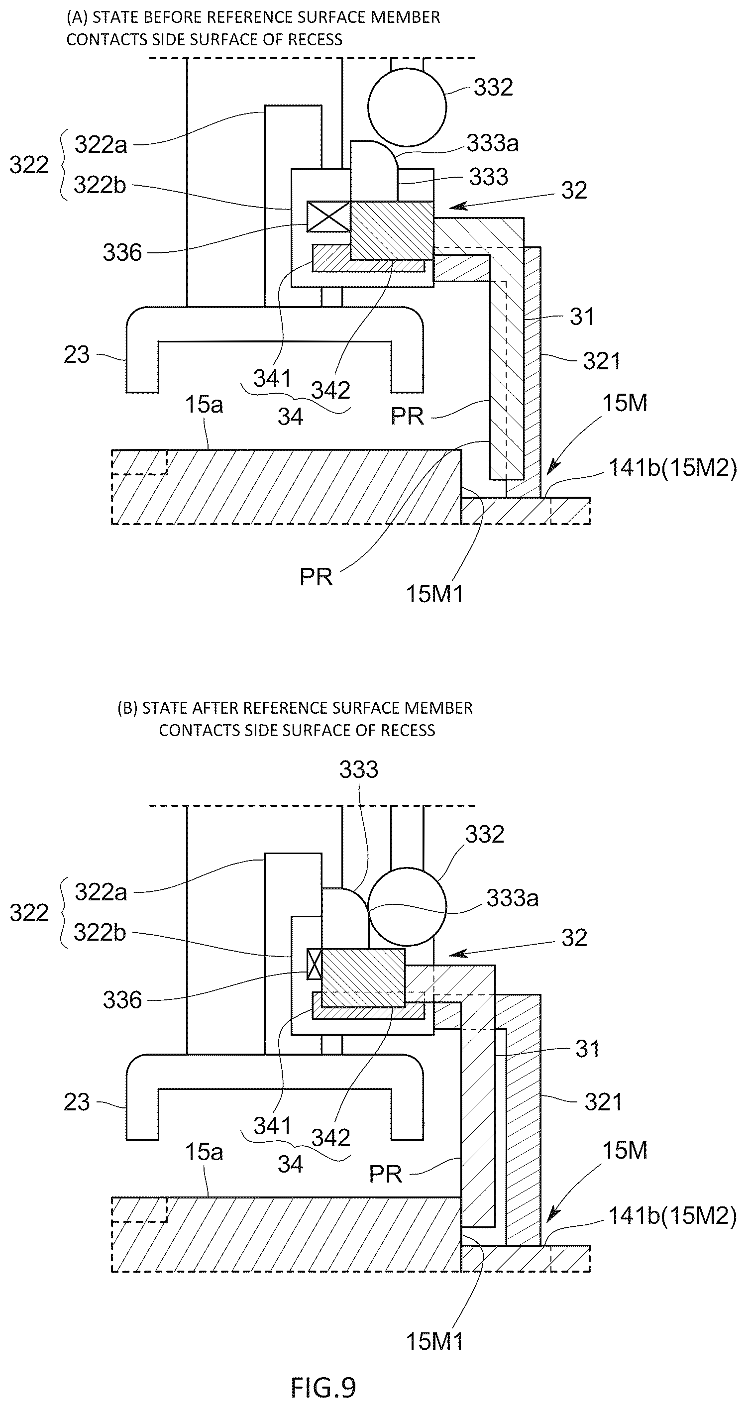 Patent US12508754 Figure 9 – Transfer apparatus, resin molding apparatus, and method for manufacturing resin molded product