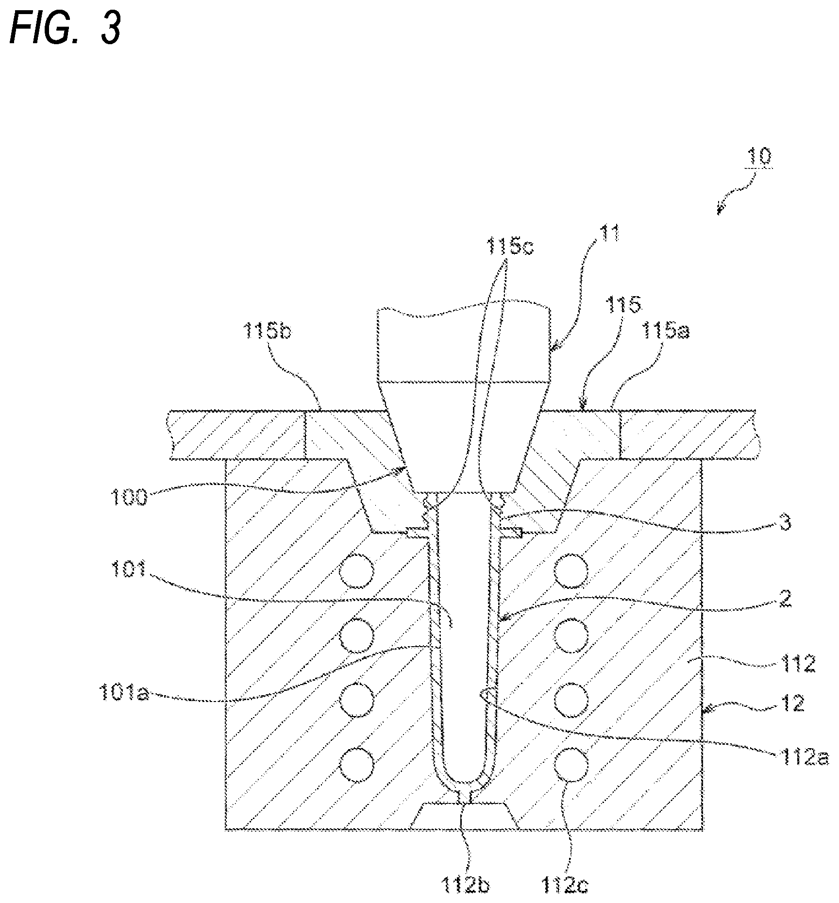 Patent US12508757 Figure 3 – Method and device for manufacturing container made of biodegradable resin