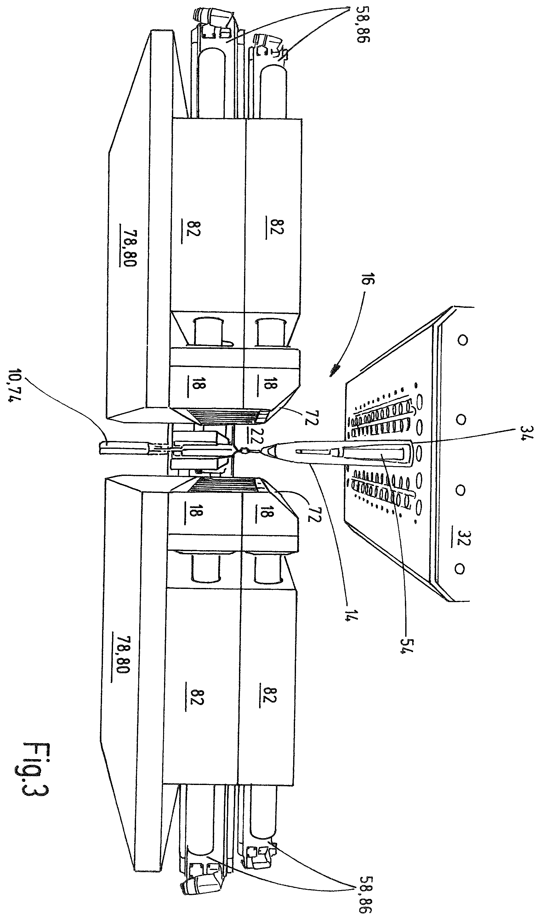 Patent US12508763 Figure 3 – Device and method for manufacturing plastic containers