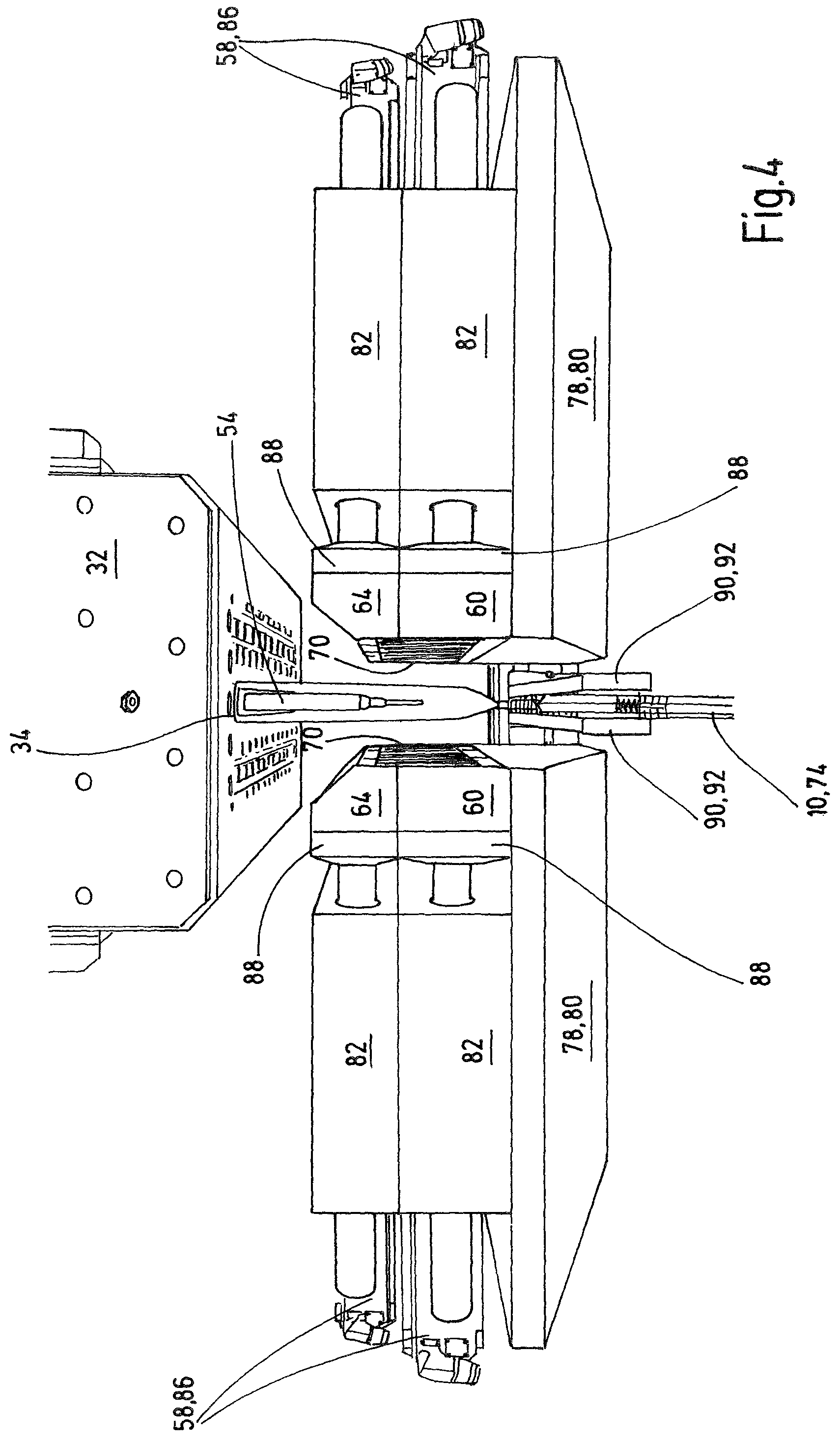 Patent US12508763 Figure 4 – Device and method for manufacturing plastic containers