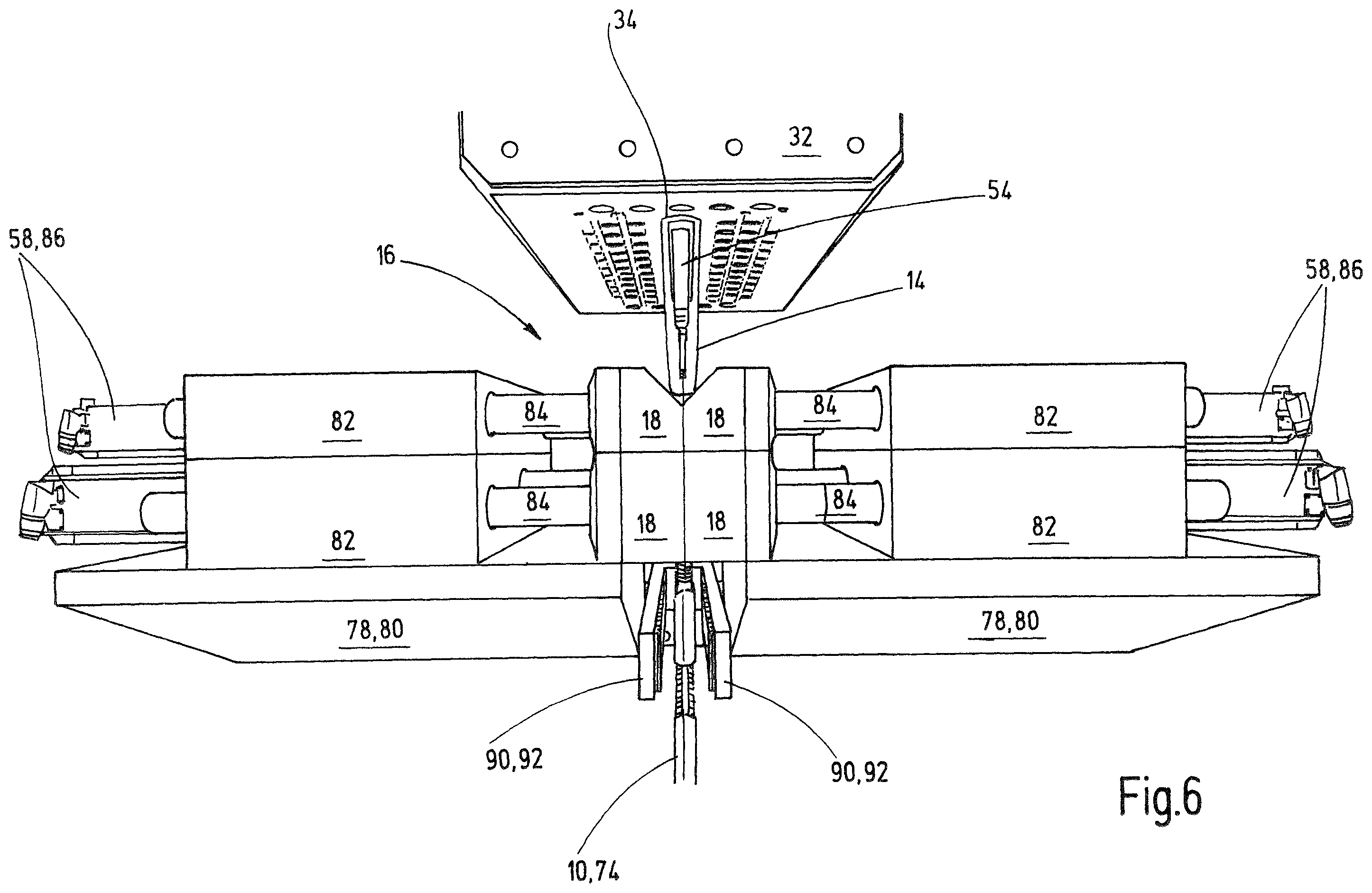 Patent US12508763 Figure 6 – Device and method for manufacturing plastic containers