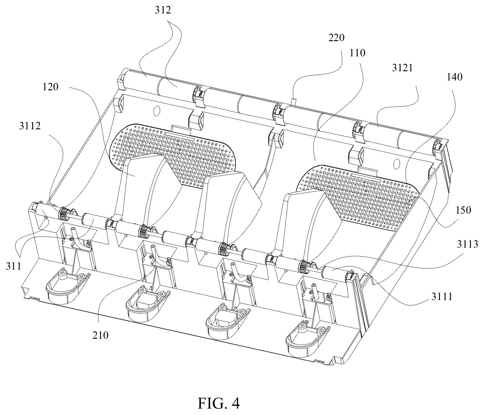 Patent US12508771 Figure 4 – 3D printing system