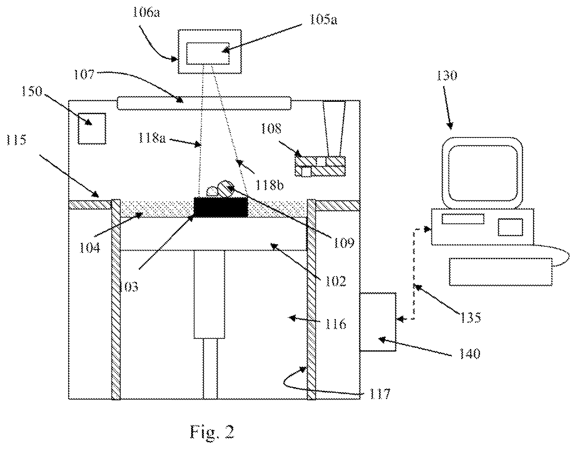 Patent US12508773 Figure 2 – Machine control for additive manufacturing process and apparatus