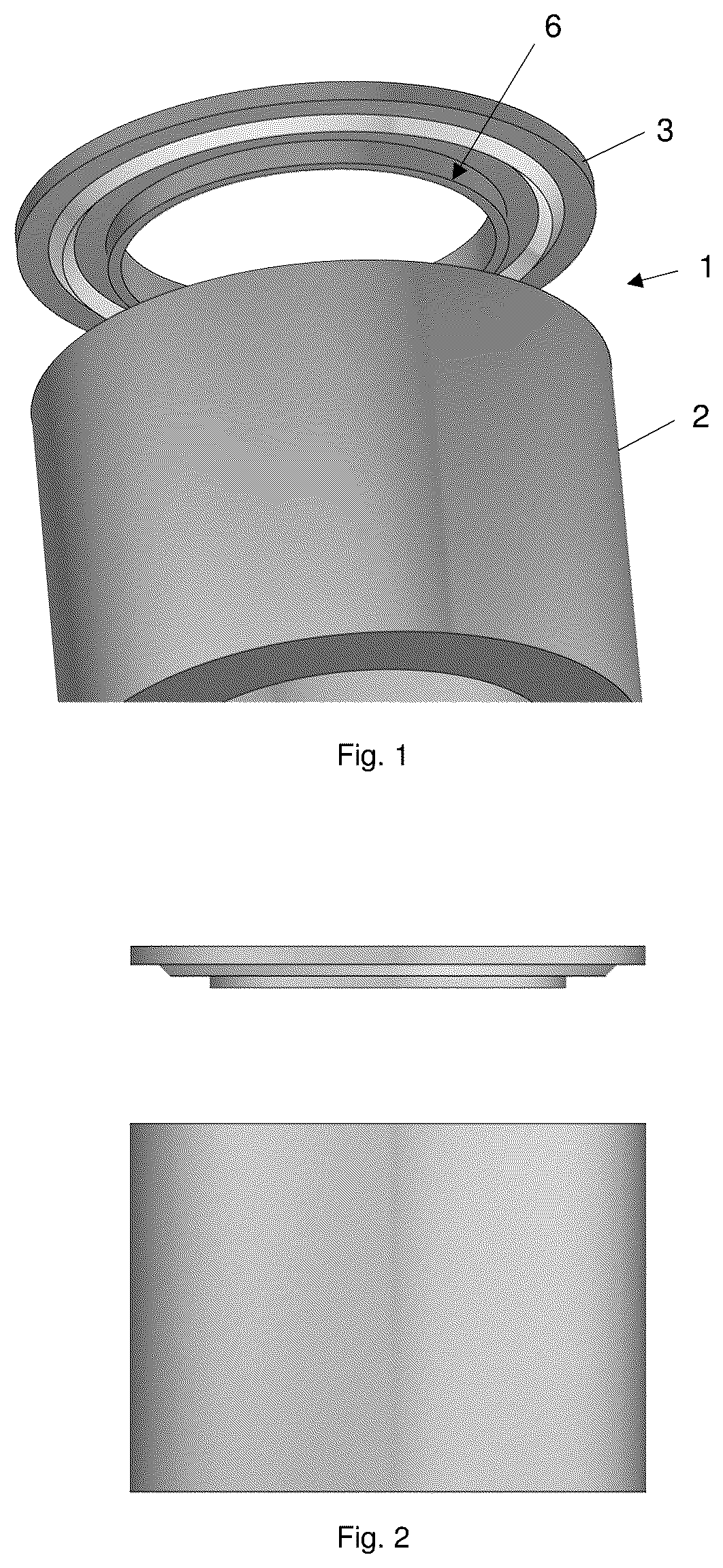 Patent US12508776 Figure 1 – Clamping ring and method of forming the same