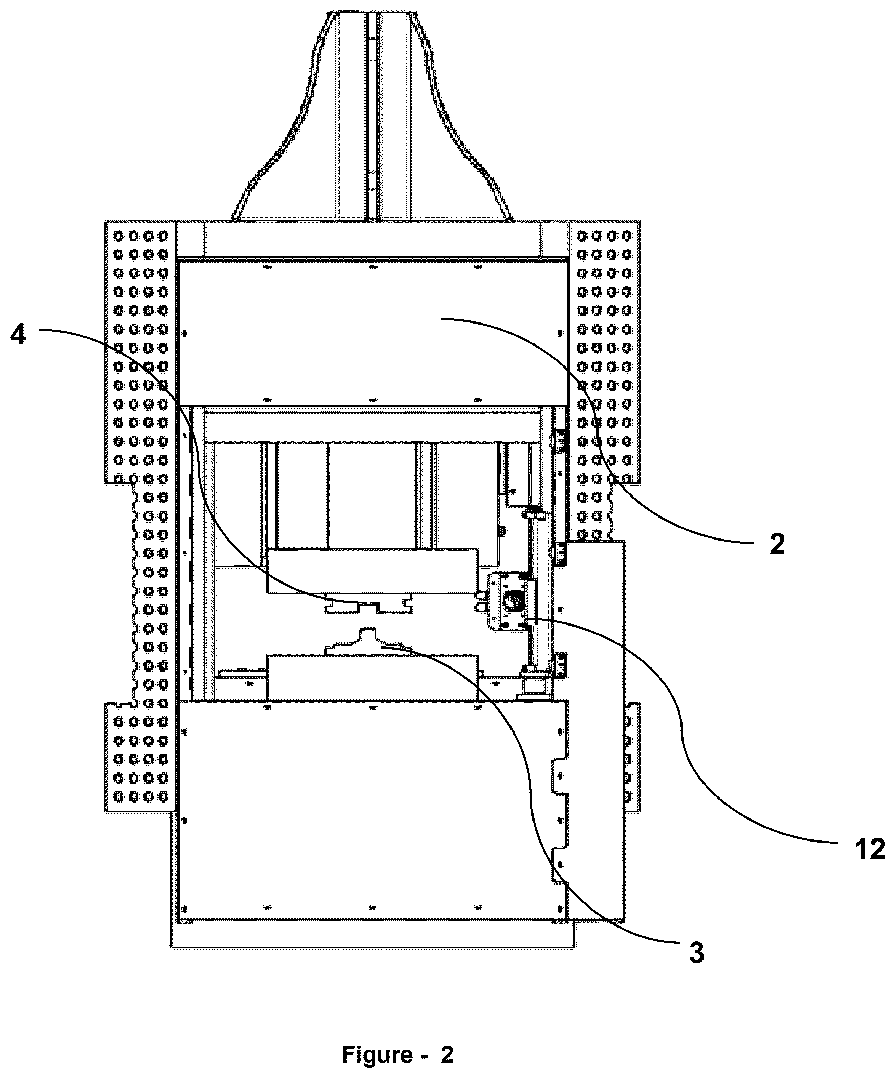 Patent US12508785 Figure 2 – Composite part production system