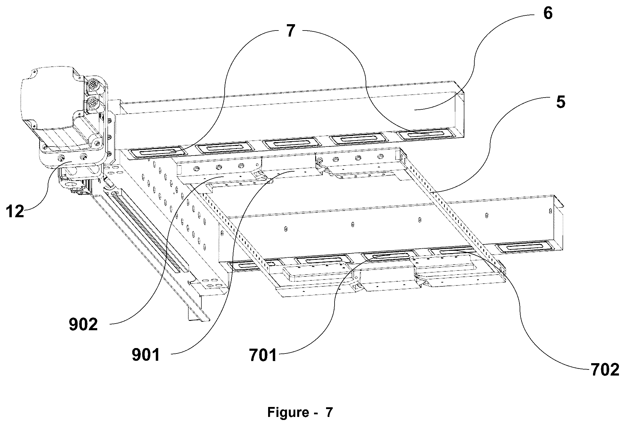 Patent US12508785 Figure 7 – Composite part production system
