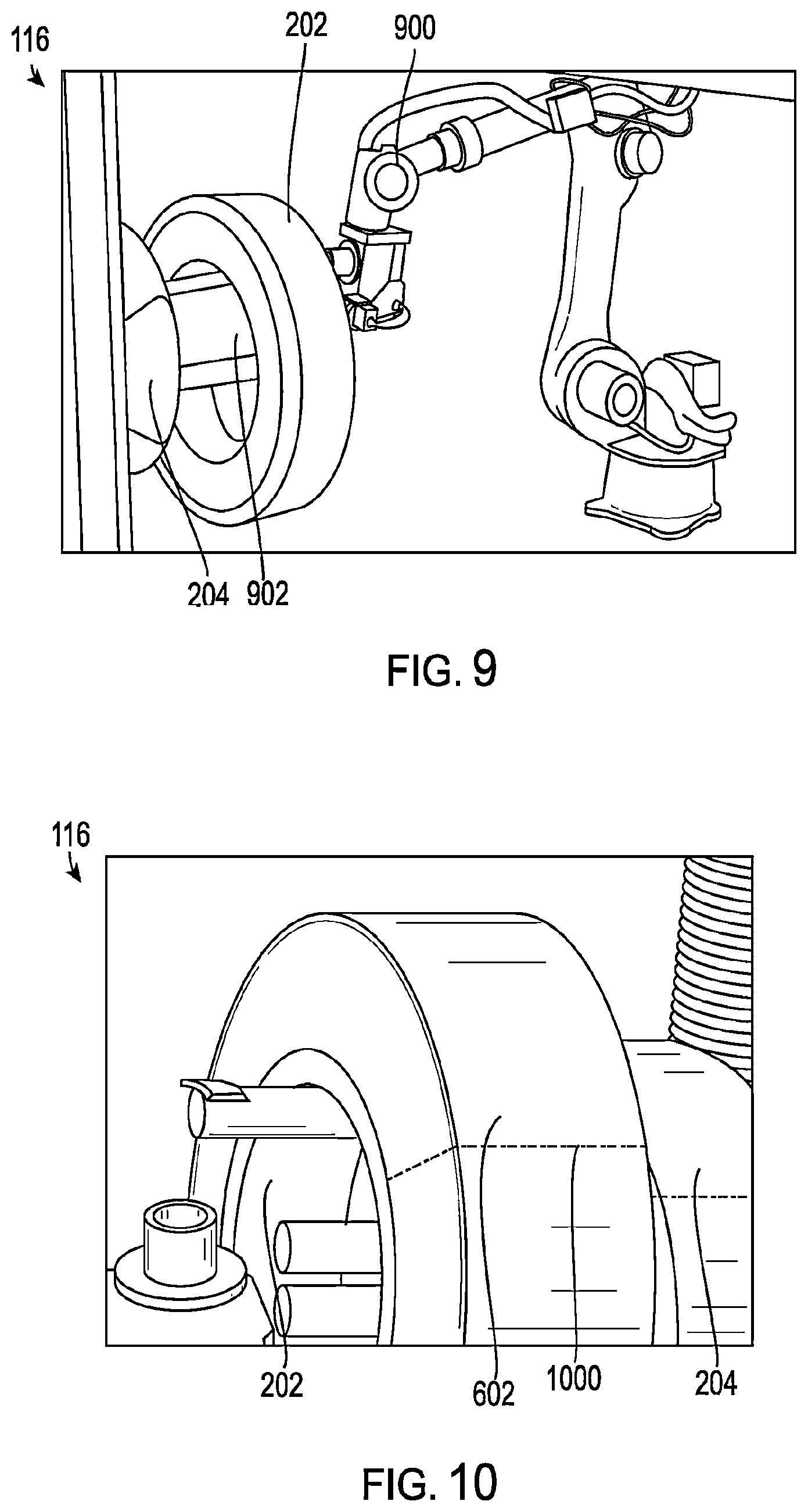 Patent US12508786 Figure 9 – Auto skive filling system