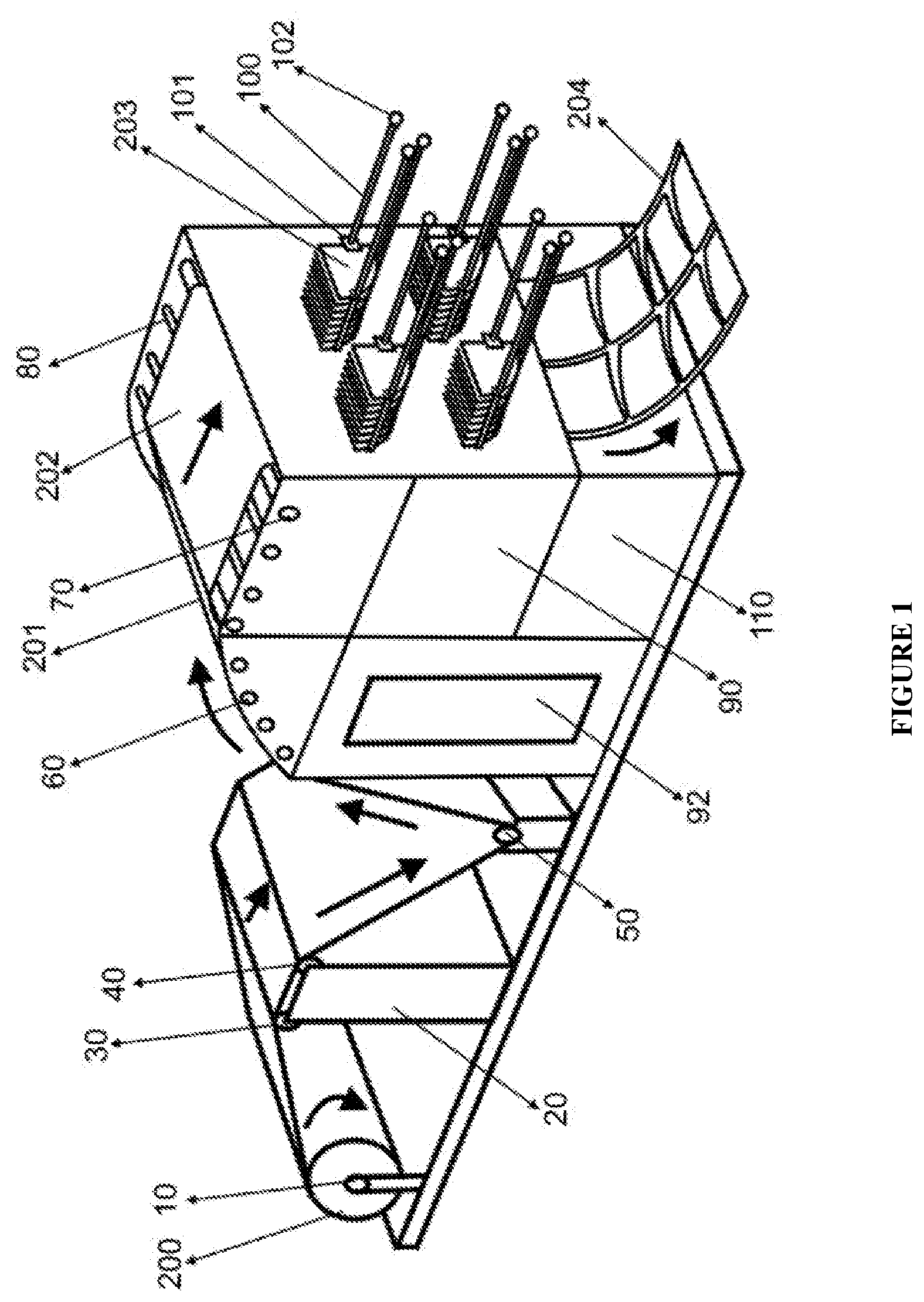 Patent US12508789 Figure 1 – Cornet cone package cutting machine from package bobbin