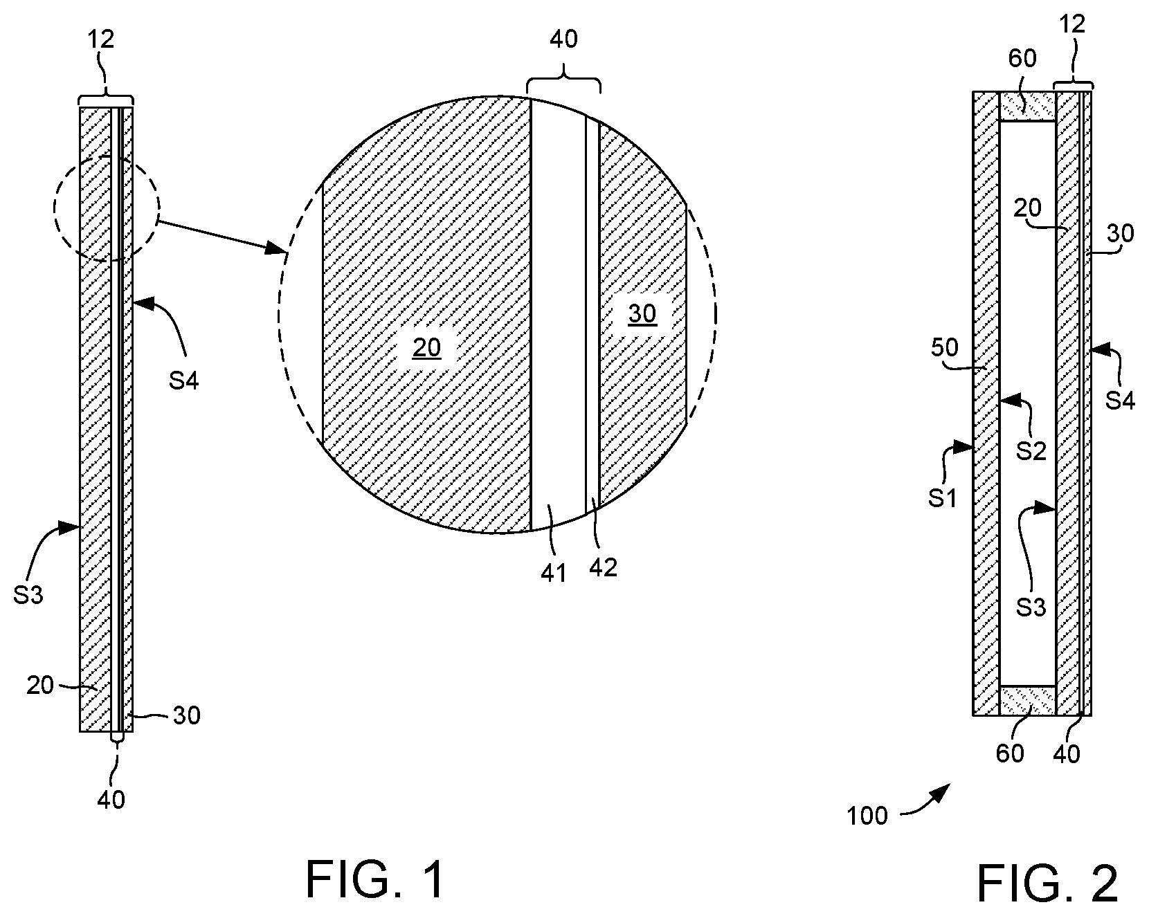 Patent US12508798 Figure 1 – Laminated panes and windows formed therewith