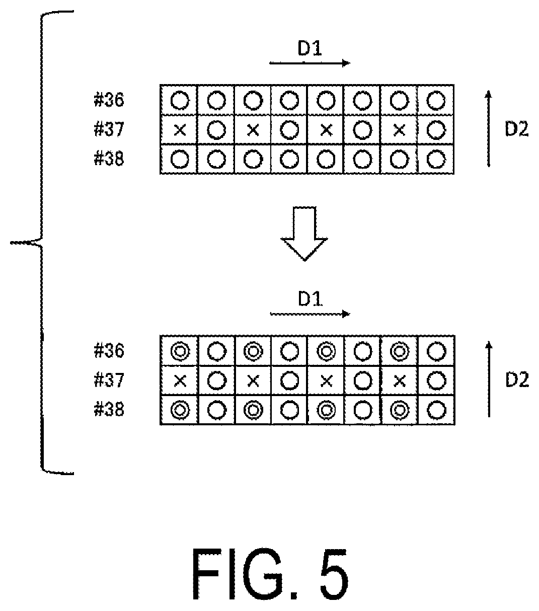 Patent US12508804 Figure 5 – Printing device and printing method