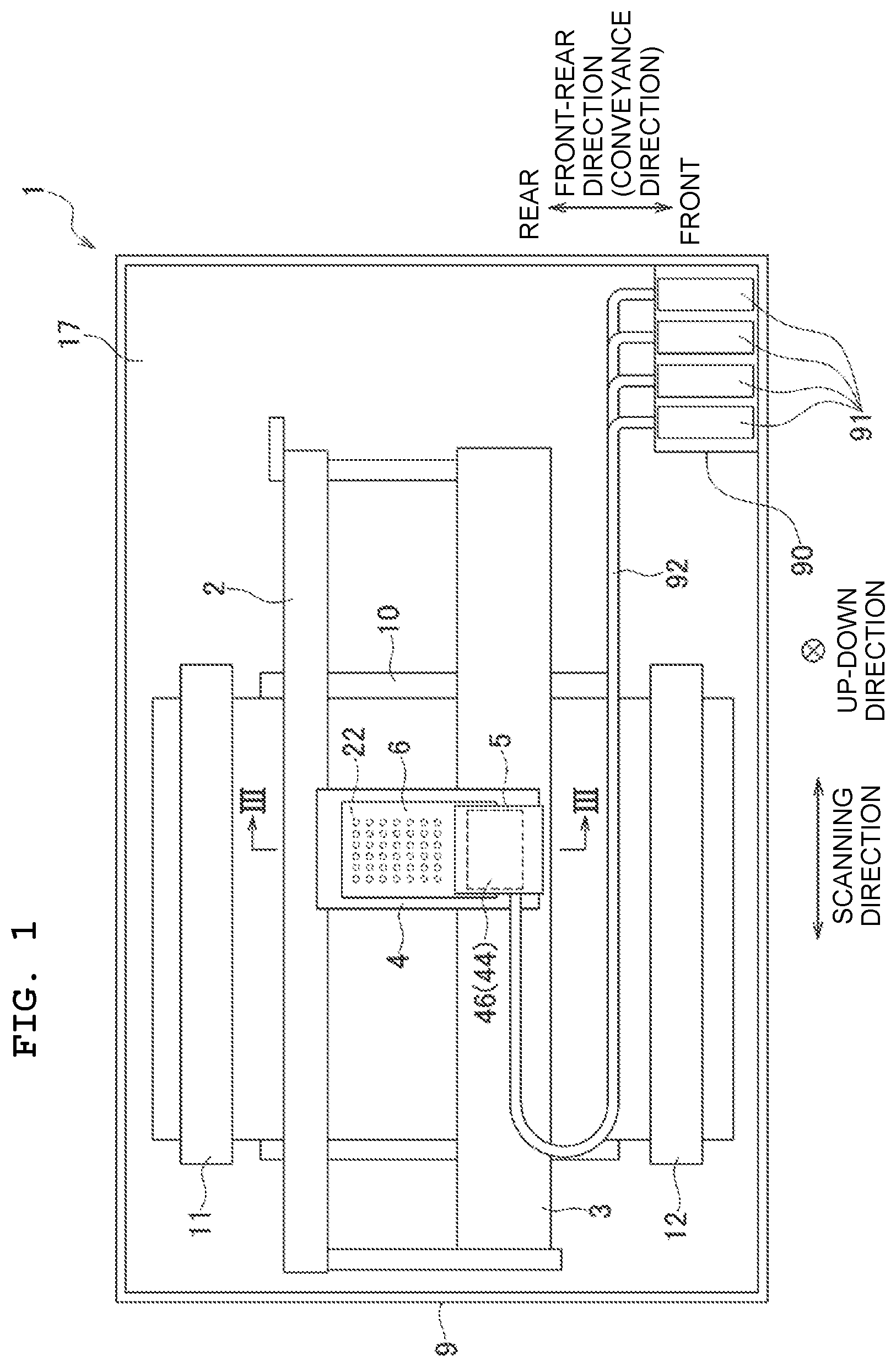 Patent US12508805 Figure 1 – Image recording apparatus