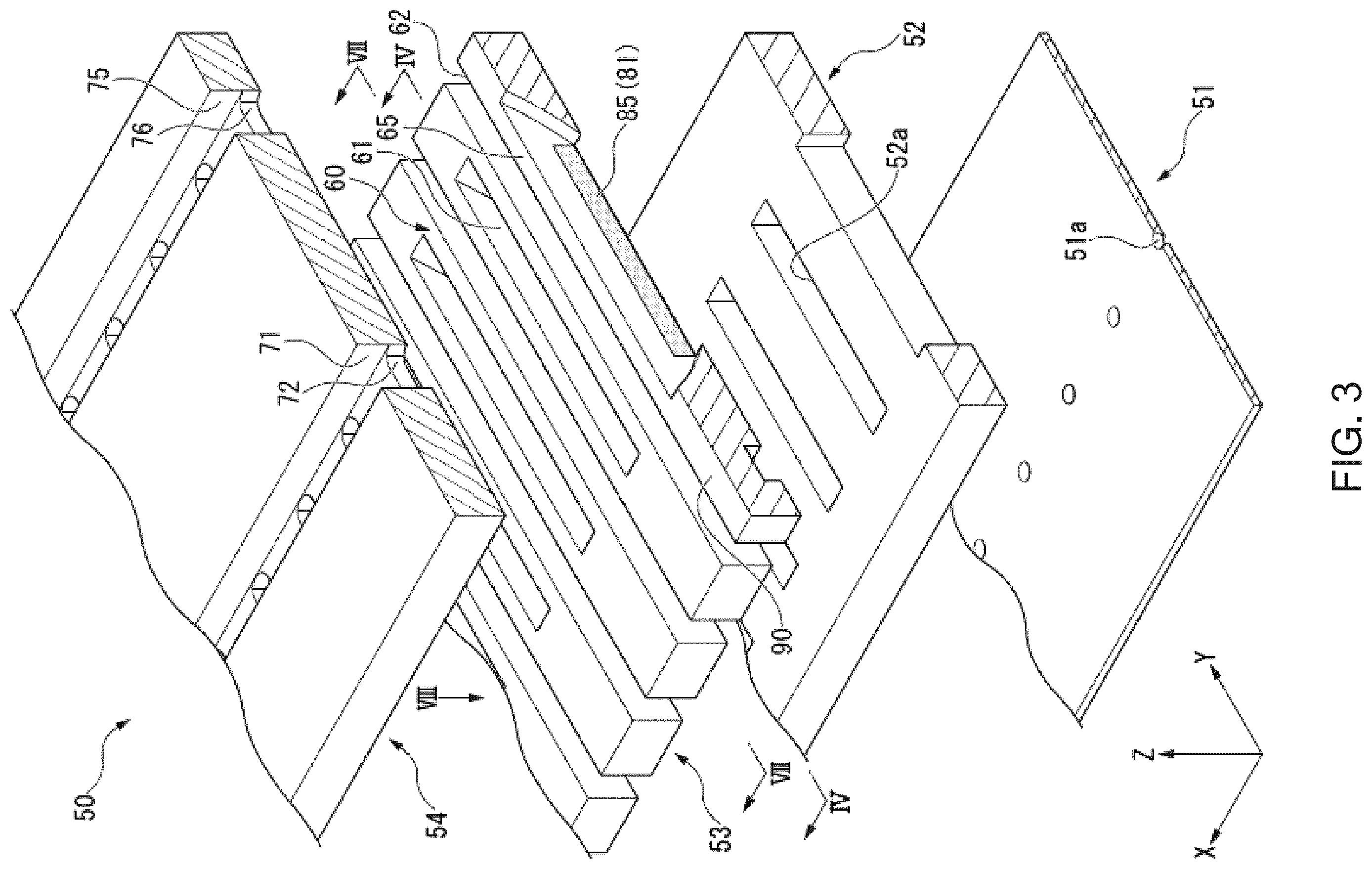 Patent US12508807 Figure 3 – Head chip, liquid jet head, liquid jet recording device, and method of manufacturing head chip