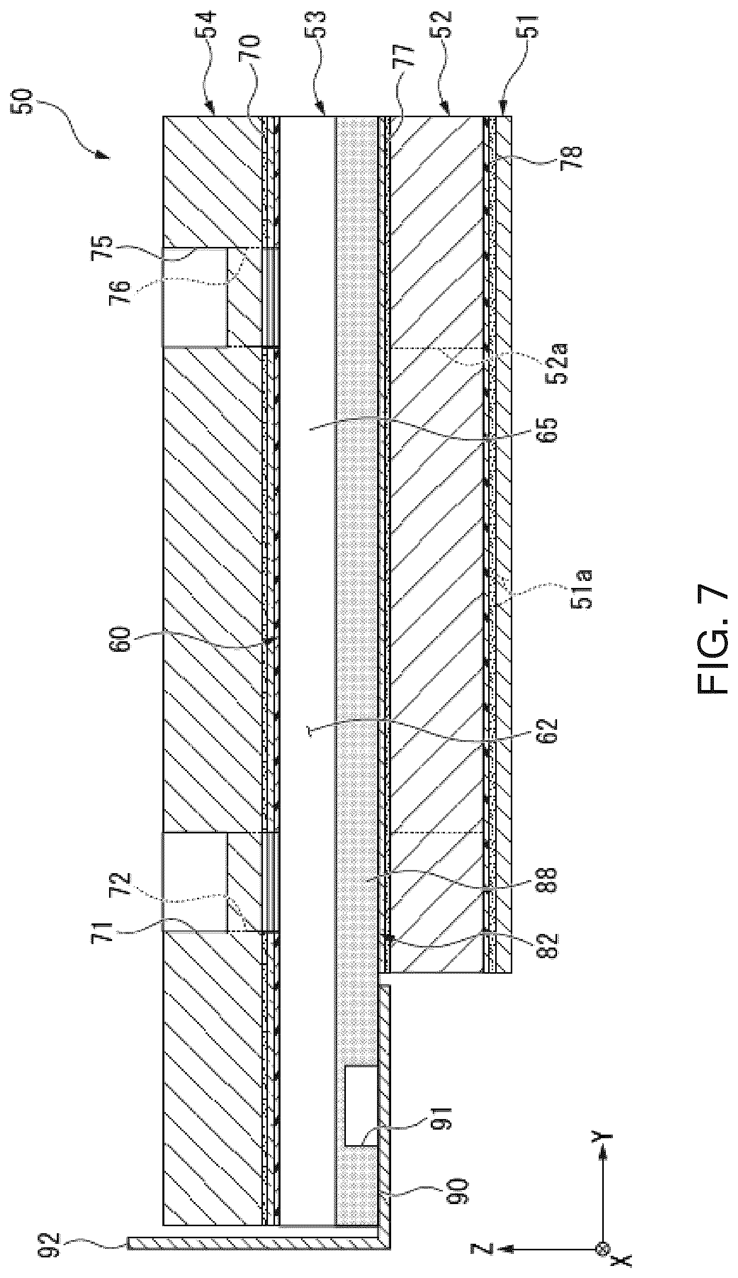 Patent US12508807 Figure 7 – Head chip, liquid jet head, liquid jet recording device, and method of manufacturing head chip
