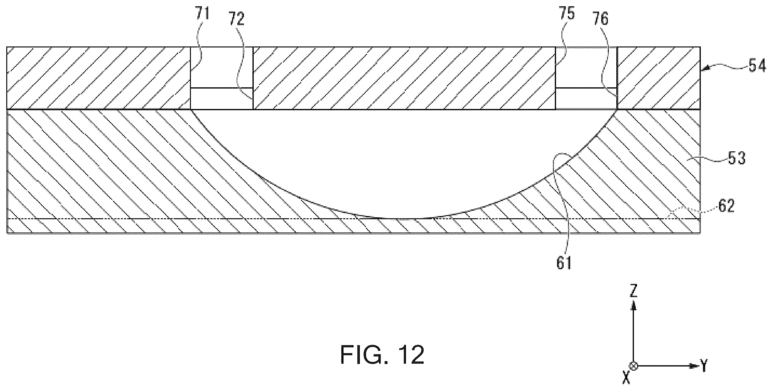 Patent US12508807 Figure 12 – Head chip, liquid jet head, liquid jet recording device, and method of manufacturing head chip