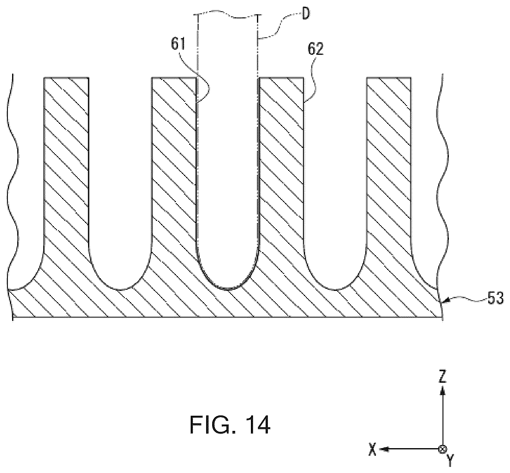 Patent US12508807 Figure 14 – Head chip, liquid jet head, liquid jet recording device, and method of manufacturing head chip