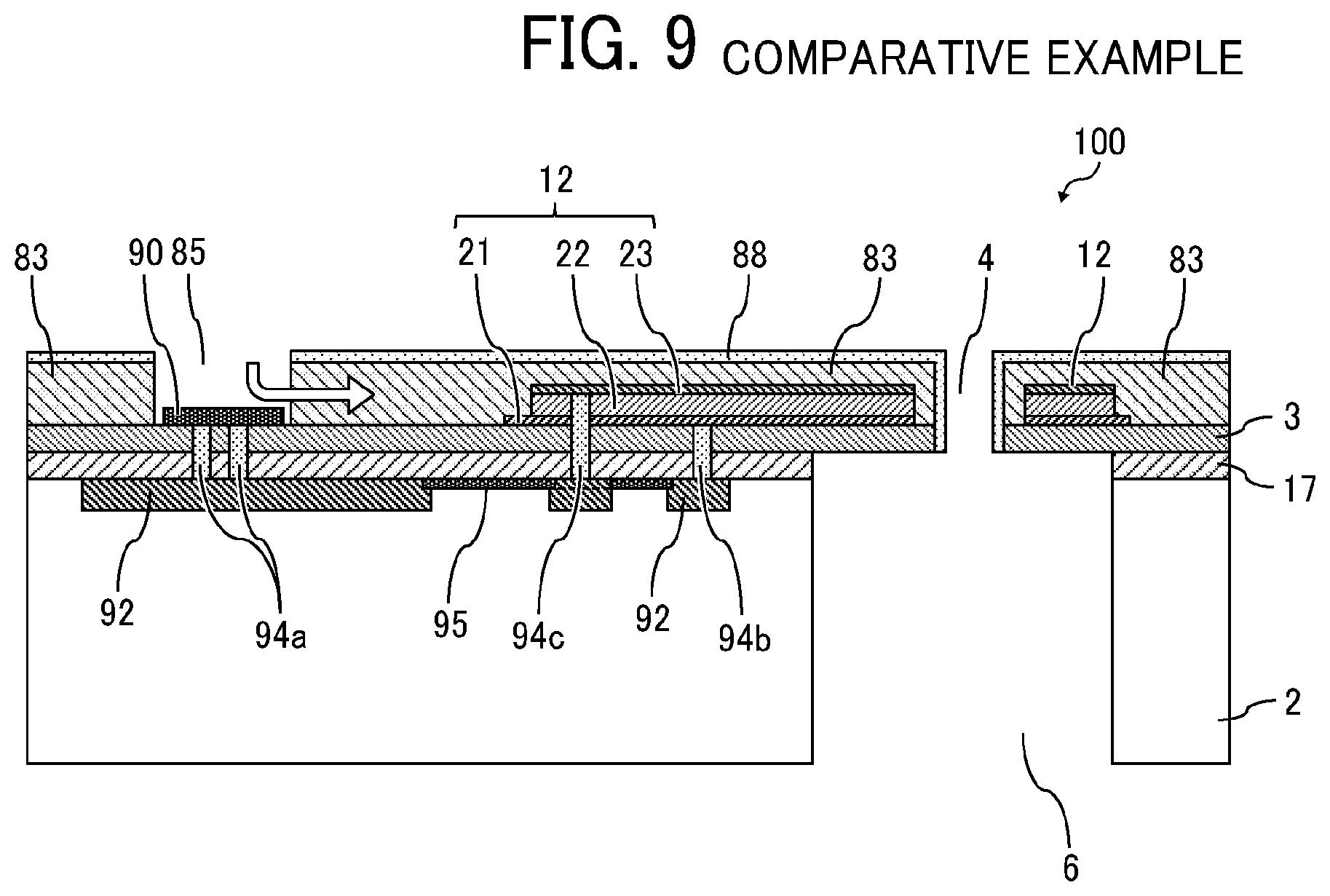 Patent US12508808 Figure 9 – Liquid discharge head, liquid discharge device, and liquid discharge apparatus