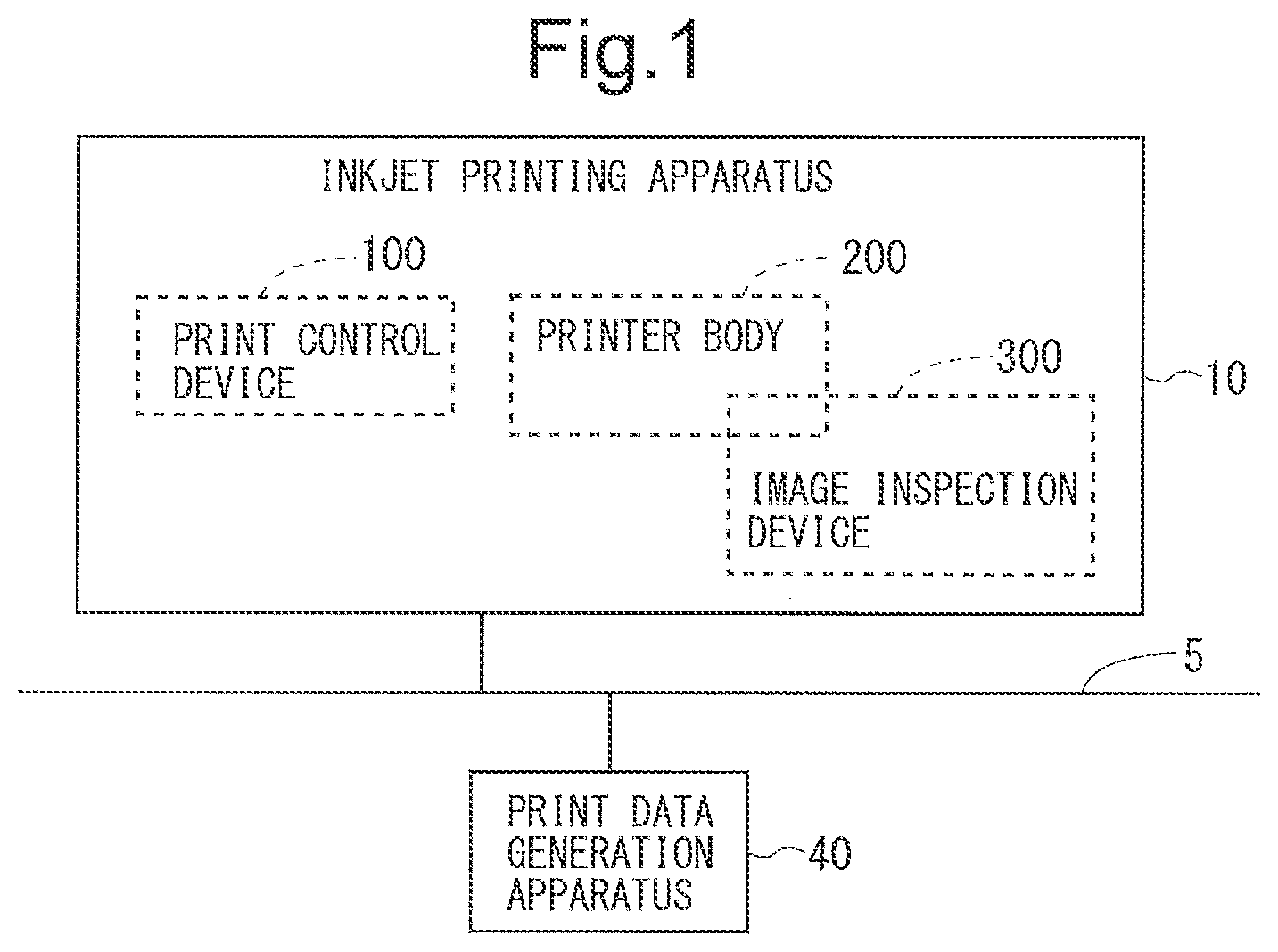 Patent US12508811 Figure 1 – Printing apparatus and maintenance method therefor