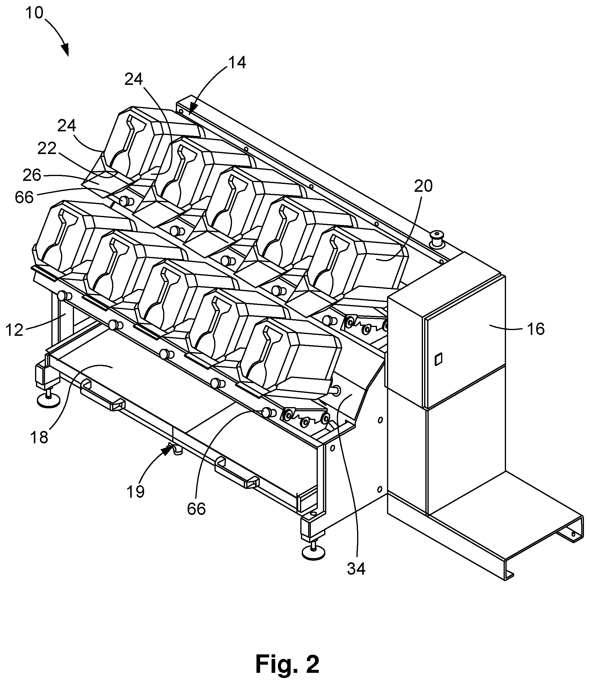 Patent US12508813 Figure 2 – Ink cartridge receiving module