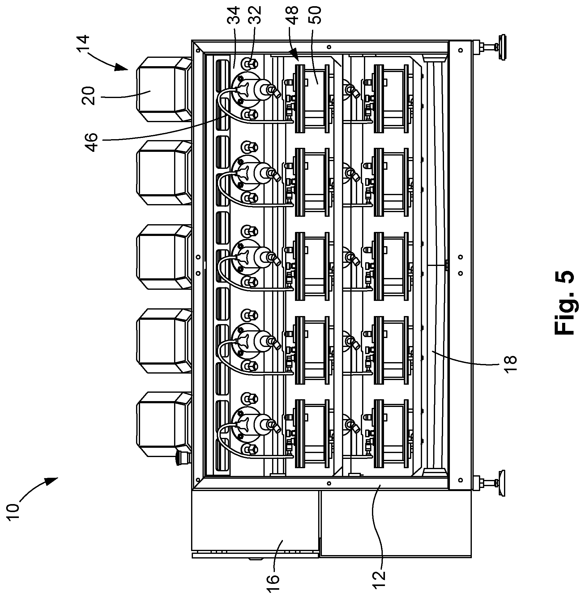 Patent US12508813 Figure 5 – Ink cartridge receiving module
