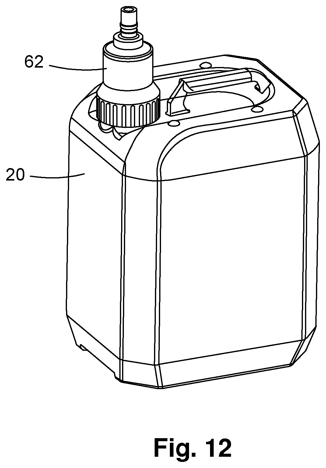 Patent US12508813 Figure 12 – Ink cartridge receiving module