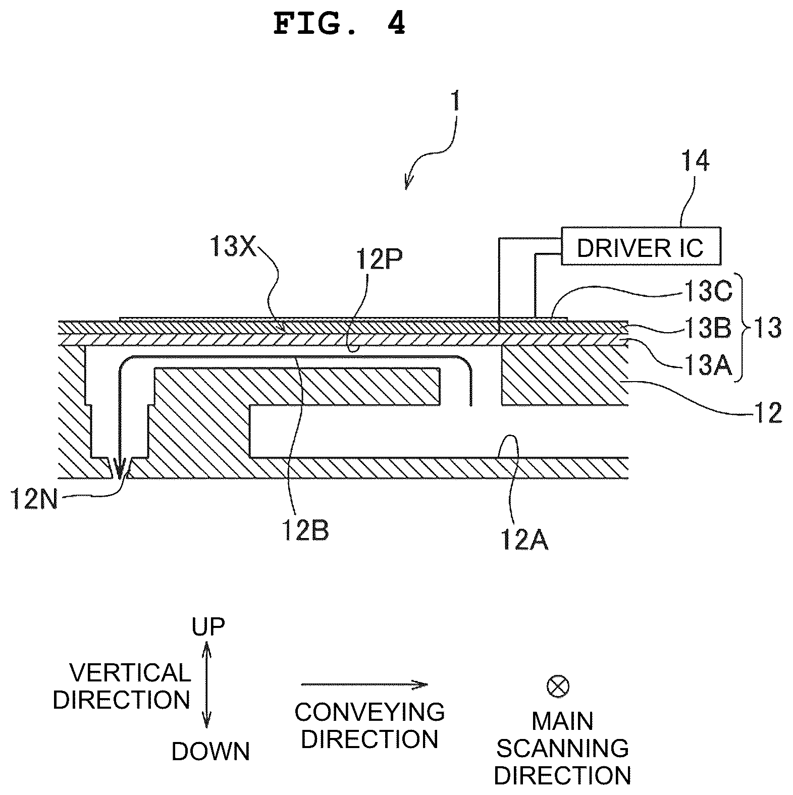 Patent US12508815 Figure 4 – Liquid droplet discharging apparatus