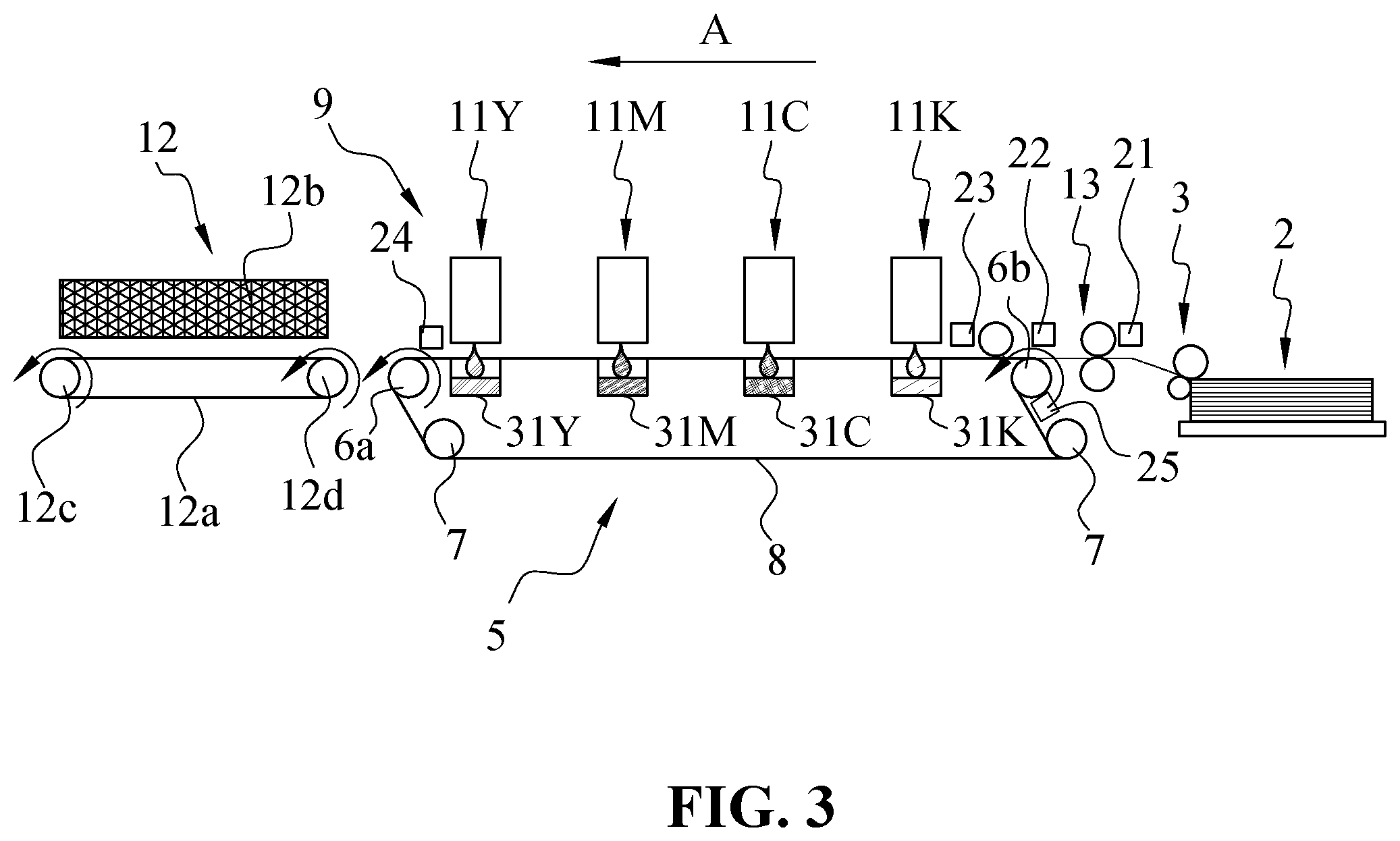 Patent US12508817 Figure 3 – Printing device inline inspection system and methods