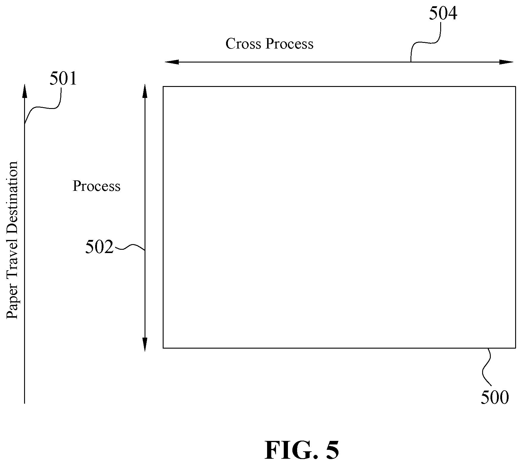 Patent US12508817 Figure 5 – Printing device inline inspection system and methods