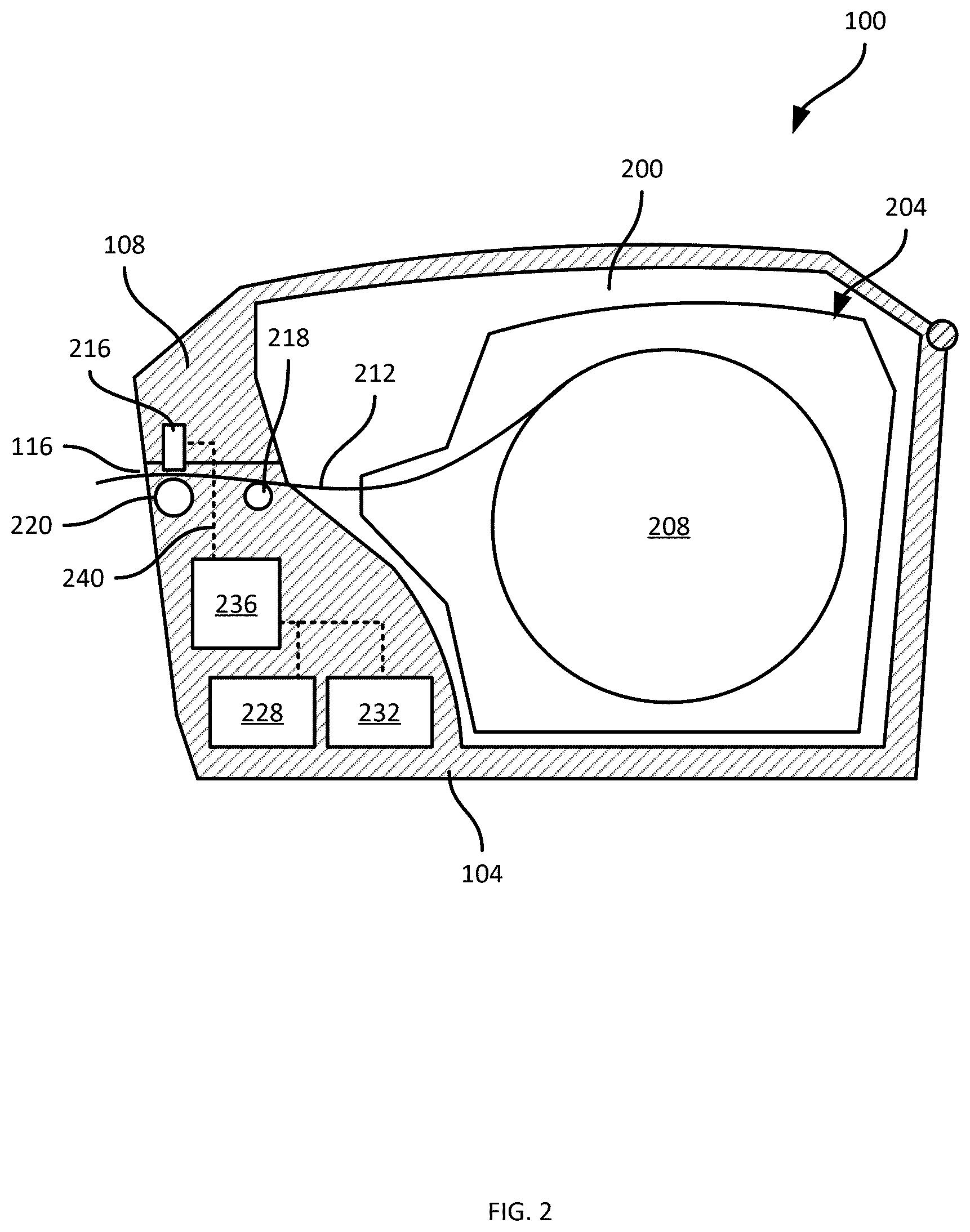 Patent US12508818 Figure 2 – Mitigation of inductive discharge transients in printheads