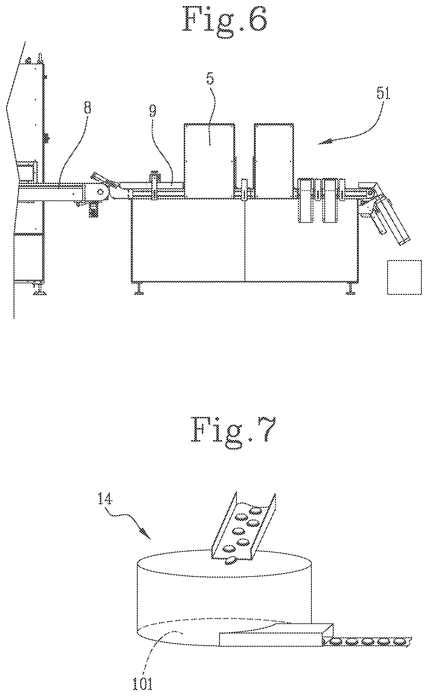 Patent US12508821 Figure 4 – Apparatus for digital printing on closures for containers