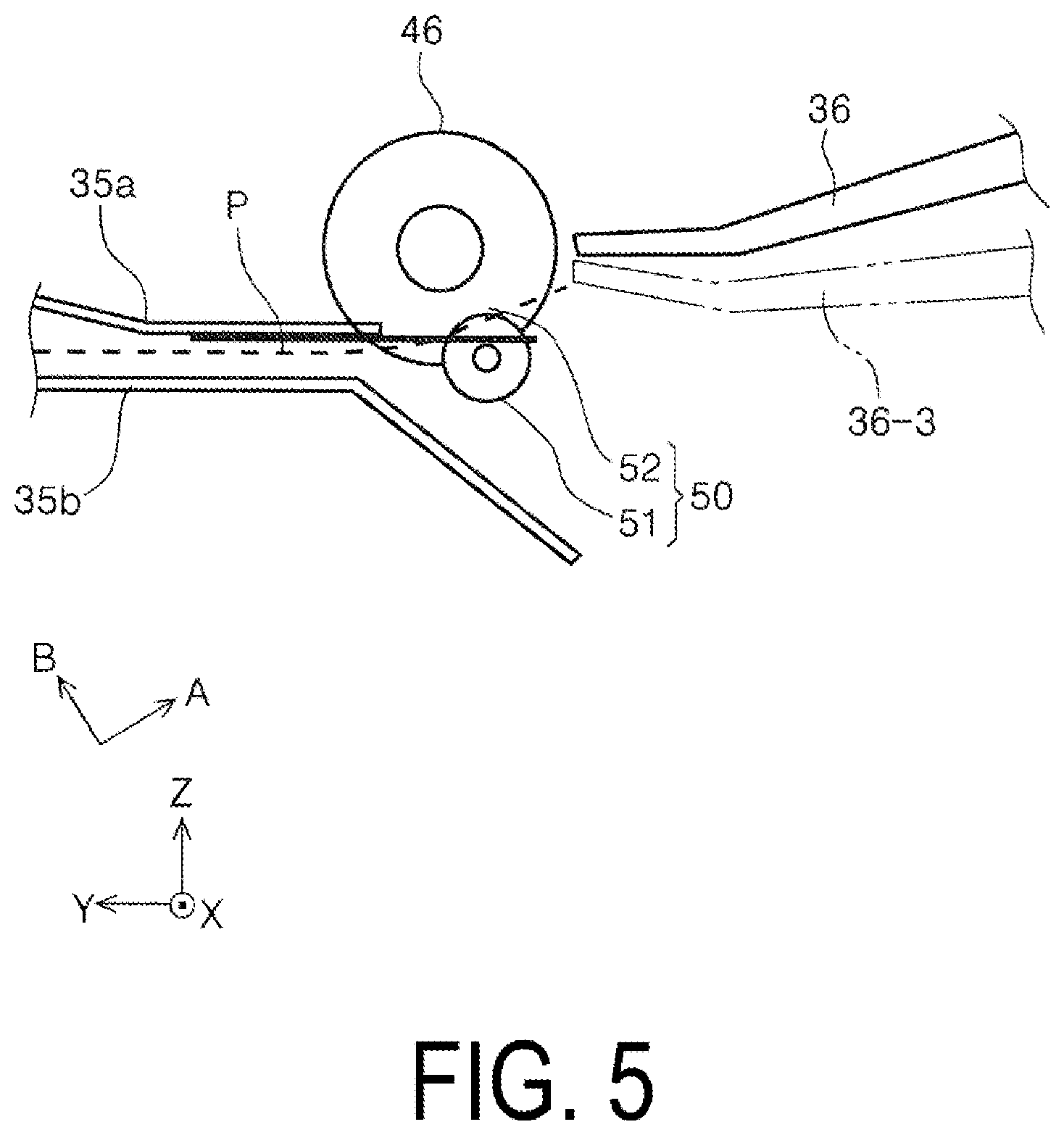 Patent US12508826 Figure 5 – Medium processing apparatus, recording system, method of controlling medium processing apparatus